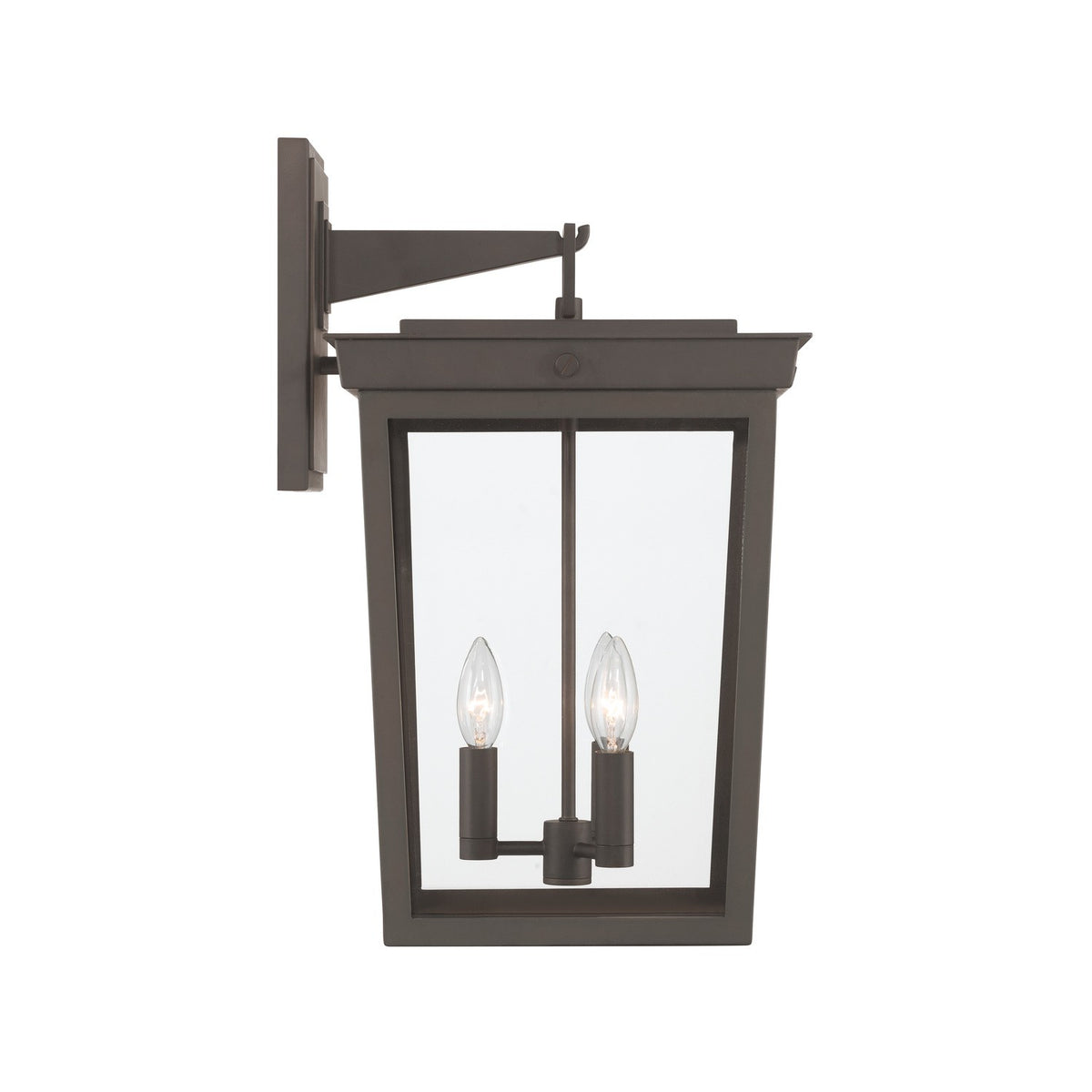Crystorama - BEL-A8063-TZ - Three Light Outdoor Wall Sconce - Belmont - Twilight Bronze