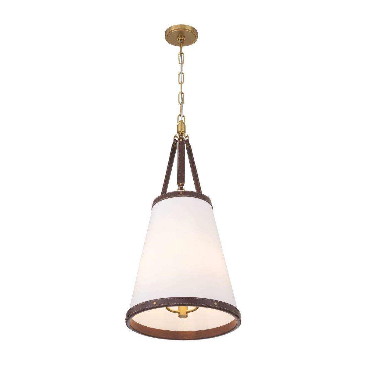 Crystorama - CAL-2404-LG - Three Light Pendant - Callahan - Luxe Gold