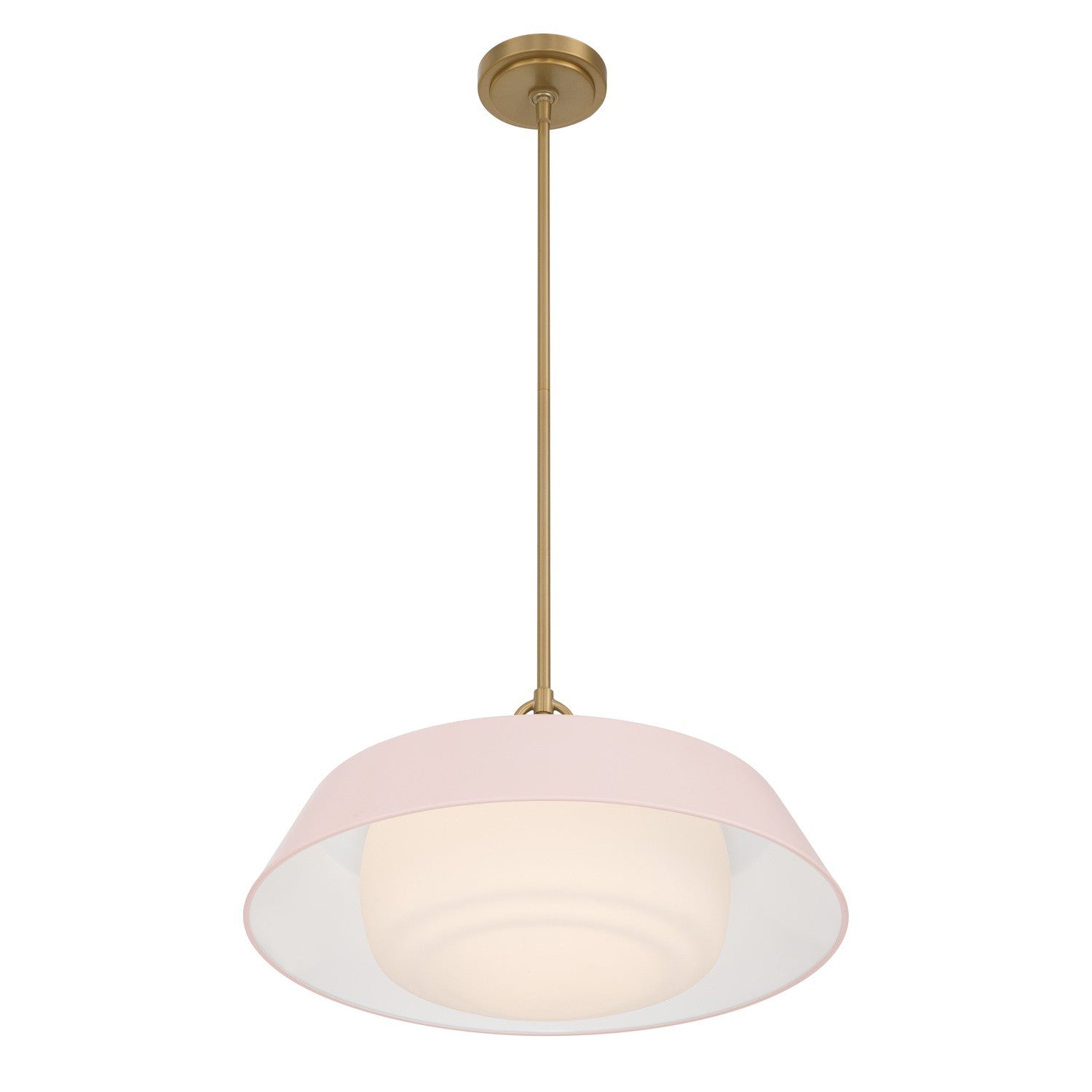 Crystorama - XAN-8009-VG-BH - Three Light Pendant - Xander - Vibrant Gold