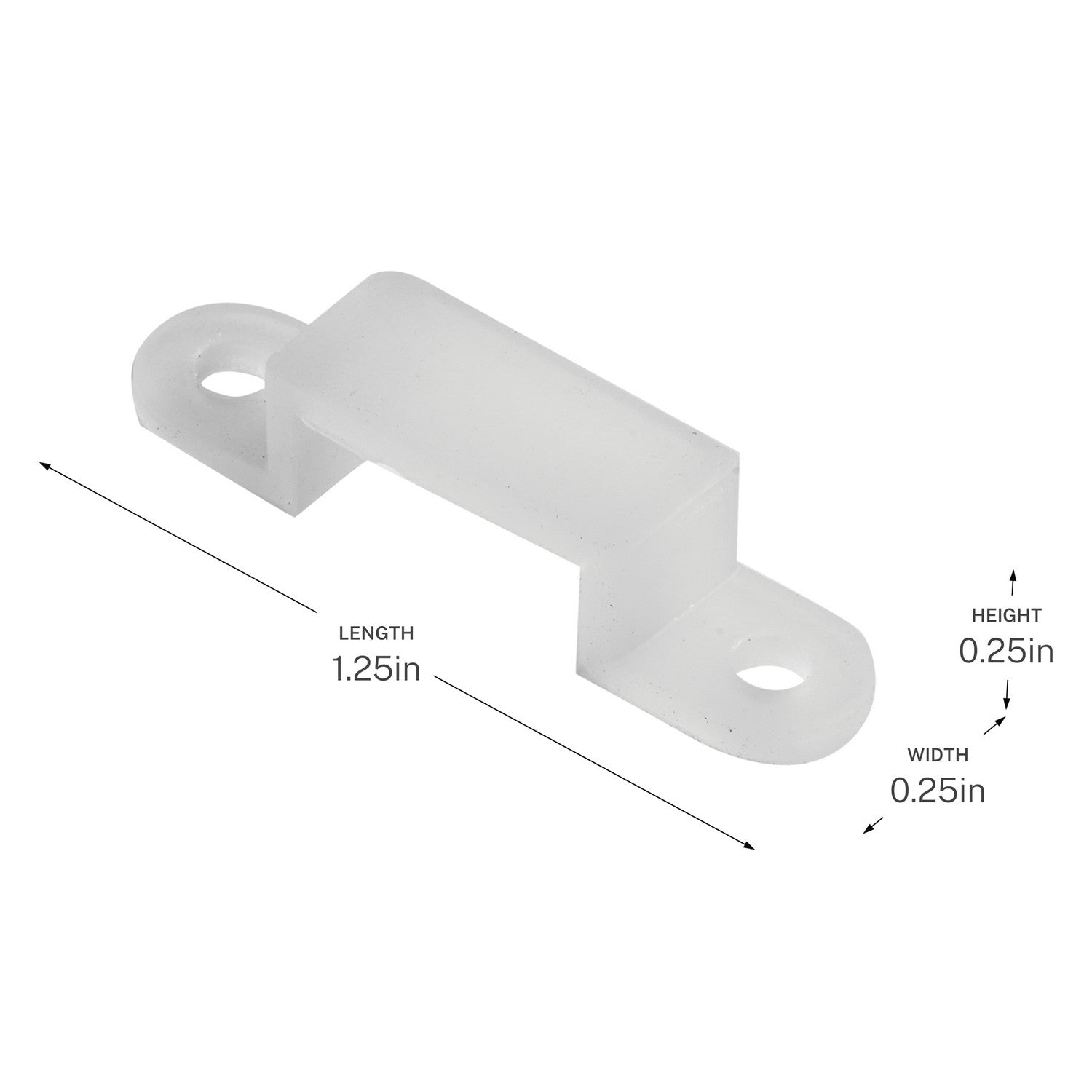 Kichler - 3CLIPCLR - Cob Wet Accessory - Wet Tape Accessories - Clear