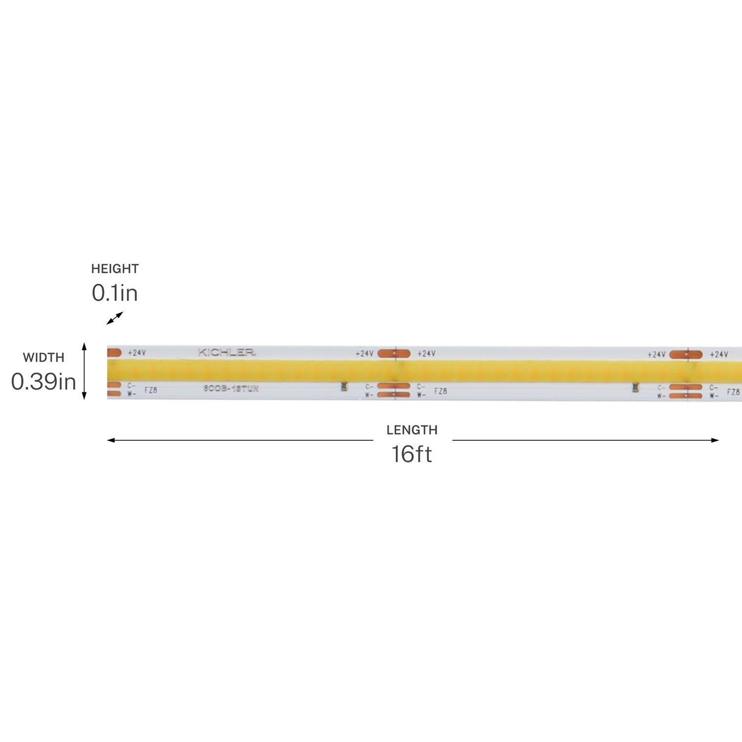 Kichler - 6COB116HTUNWH - LED Tape Light - 6T Series COB Tunable Tape Light - White