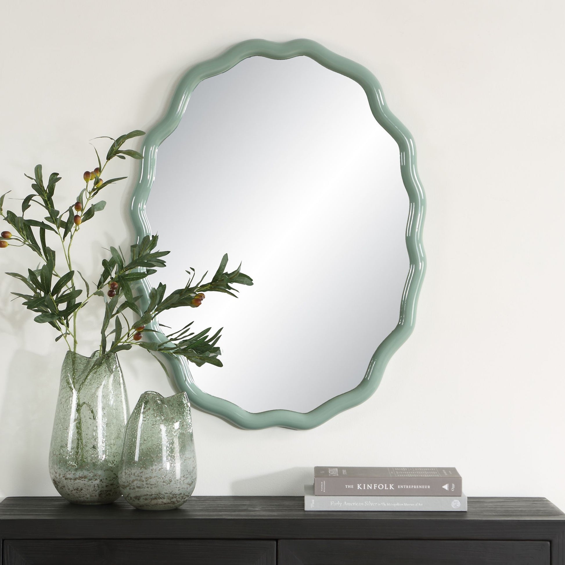 Uttermost - 08328 - Mirror - Isly - Egg Blue