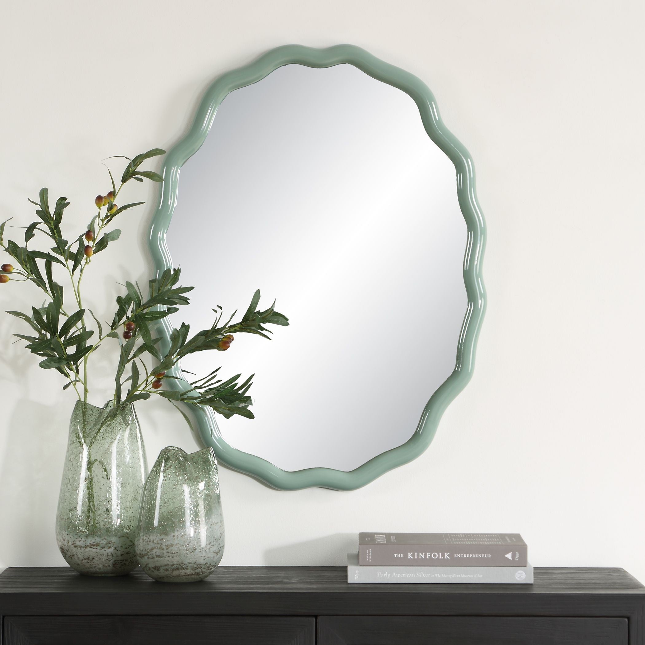 Uttermost - 08328 - Mirror - Isly - Egg Blue
