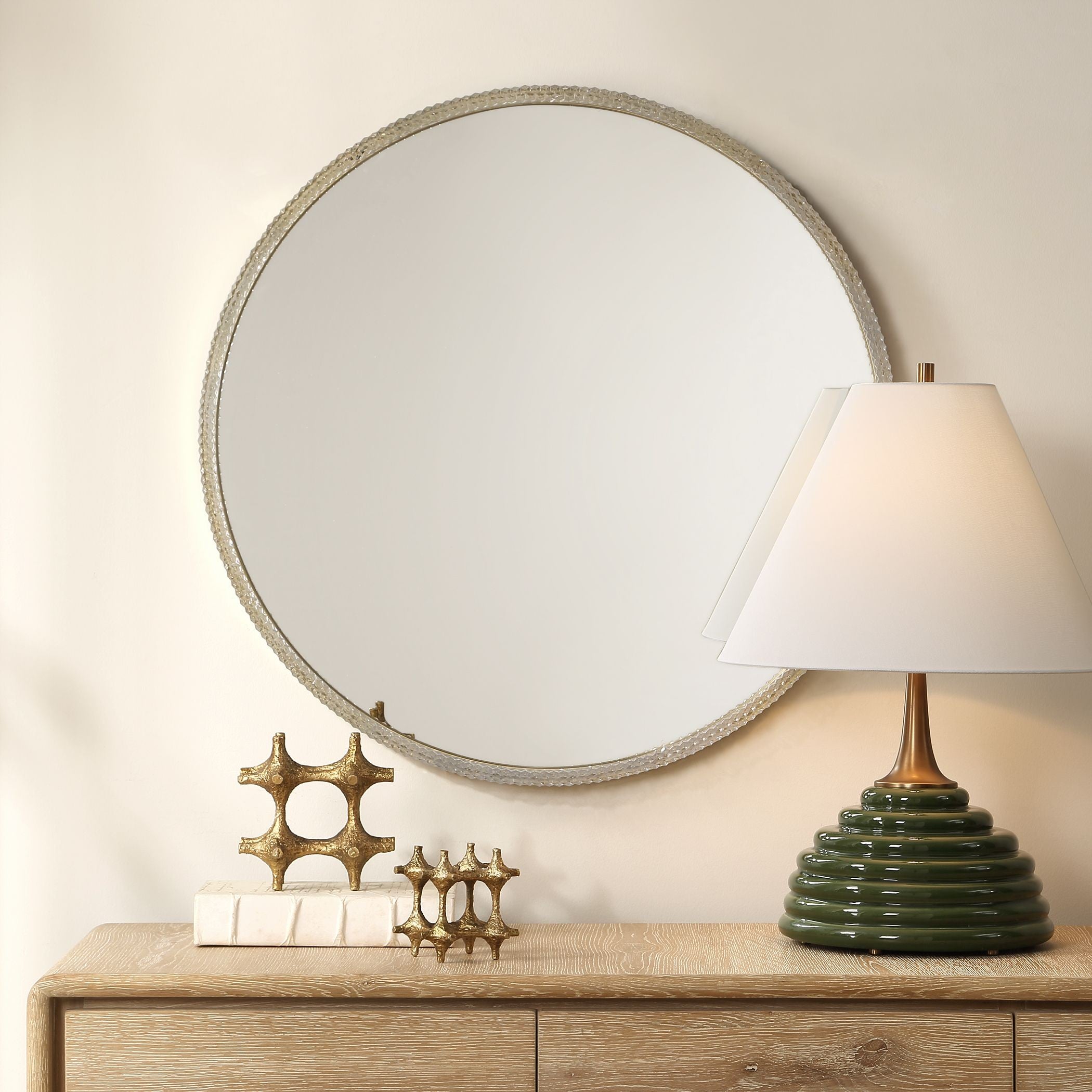 Uttermost - 08333 - Mirror - Break The Ice - Champagne Iron