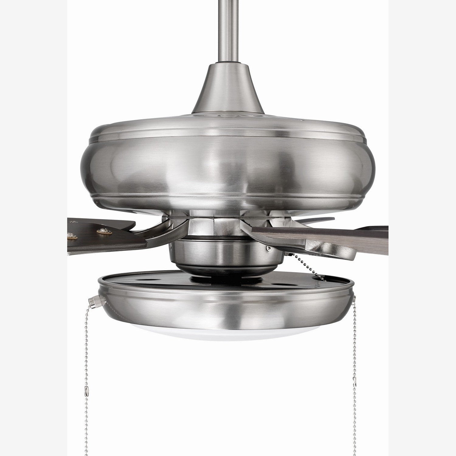 Craftmade - ECF119BNK5-DWWLN - 52" Ceiling Fan - EOS Low Profile White 52" Ceiling Fan - Brushed Polished Nickel
