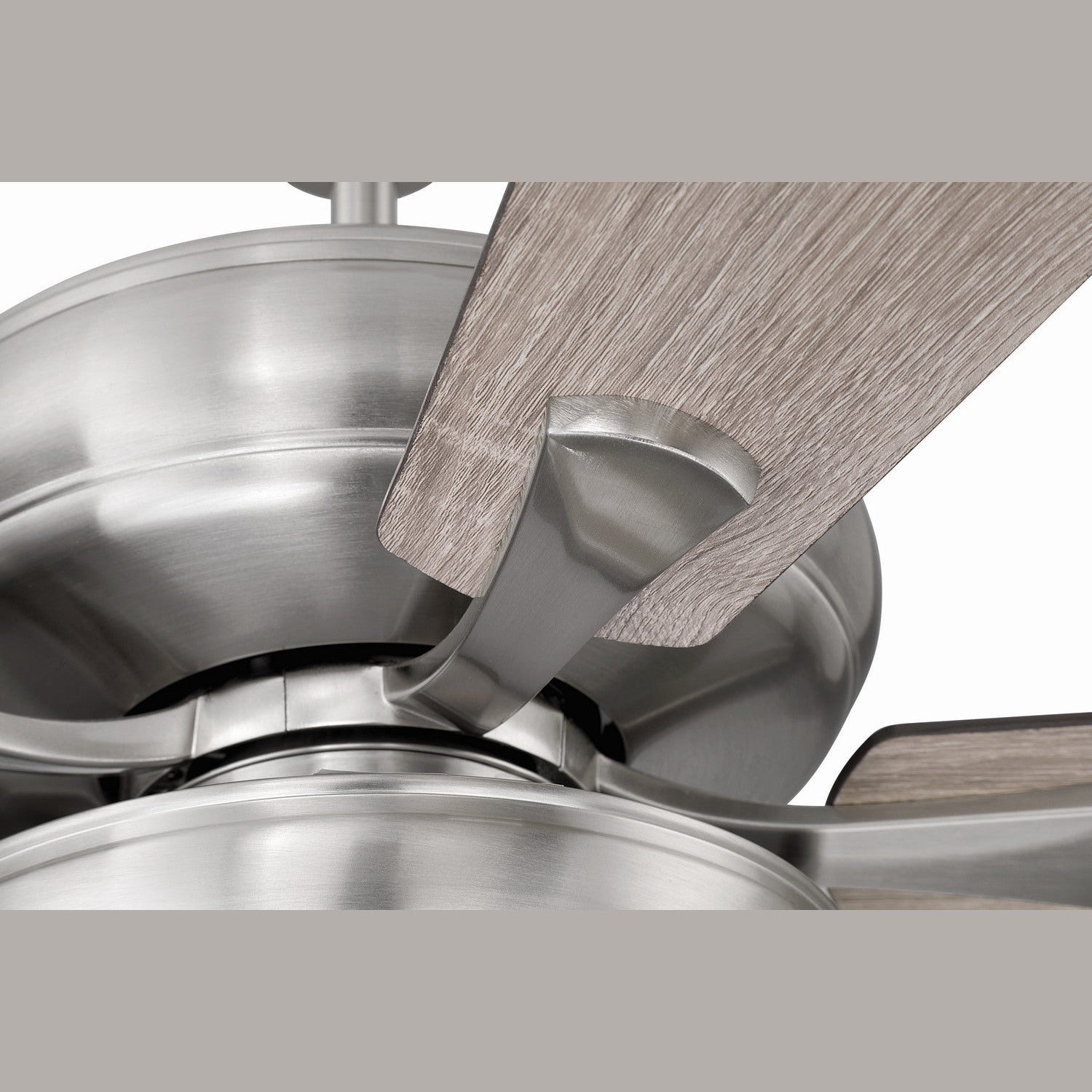 Craftmade - ECF119BNK5-DWWLN - 52" Ceiling Fan - EOS Low Profile White 52" Ceiling Fan - Brushed Polished Nickel