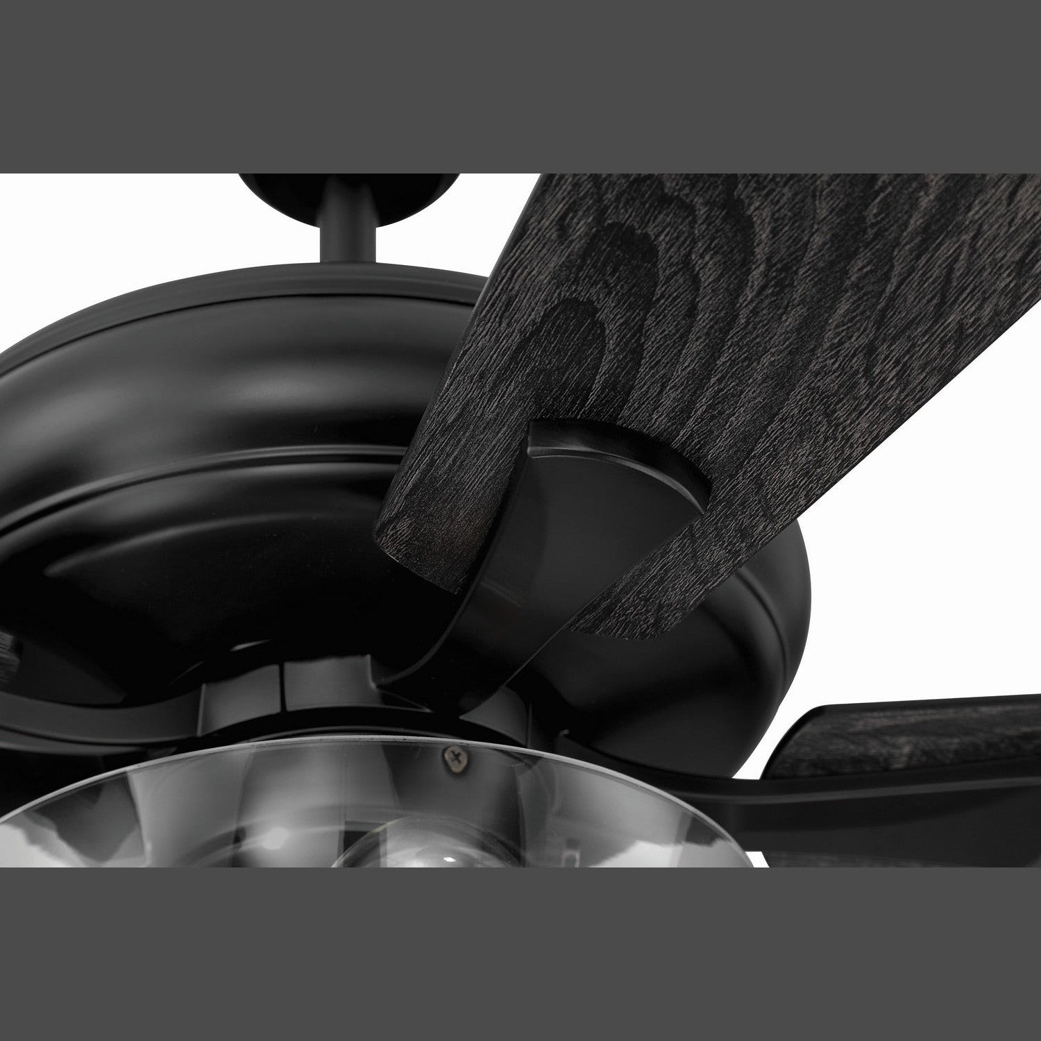 Craftmade - ECF201FB5-FBGW - 52" Ceiling Fan - EOS 2 Light Clear Bowl 52" Ceiling Fan - Flat Black