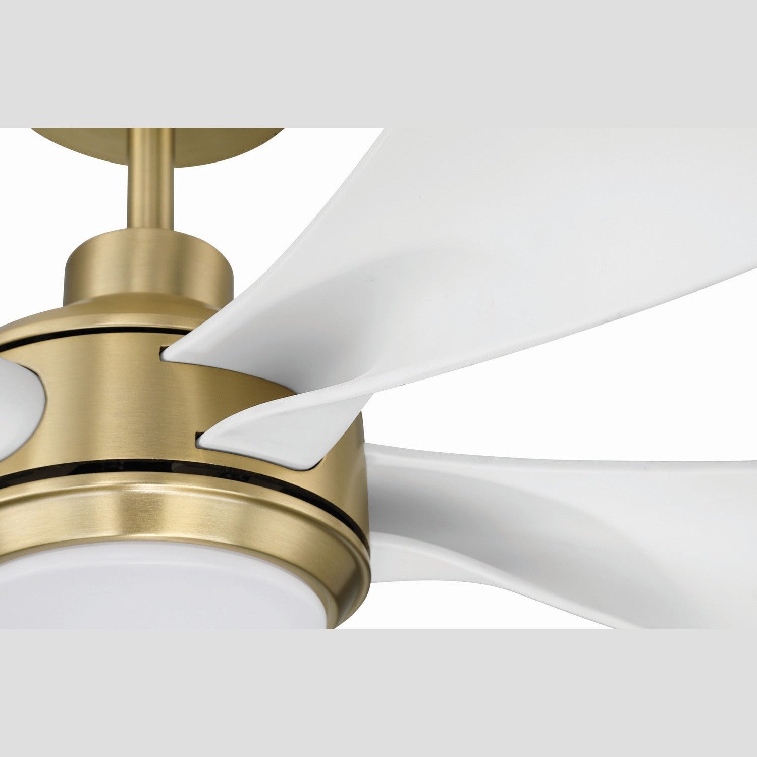 Craftmade - RSL52SBW5 - 52" Ceiling Fan - Rosalie 52" 5-Blade Indoor ceiling Fan - Satin Brass