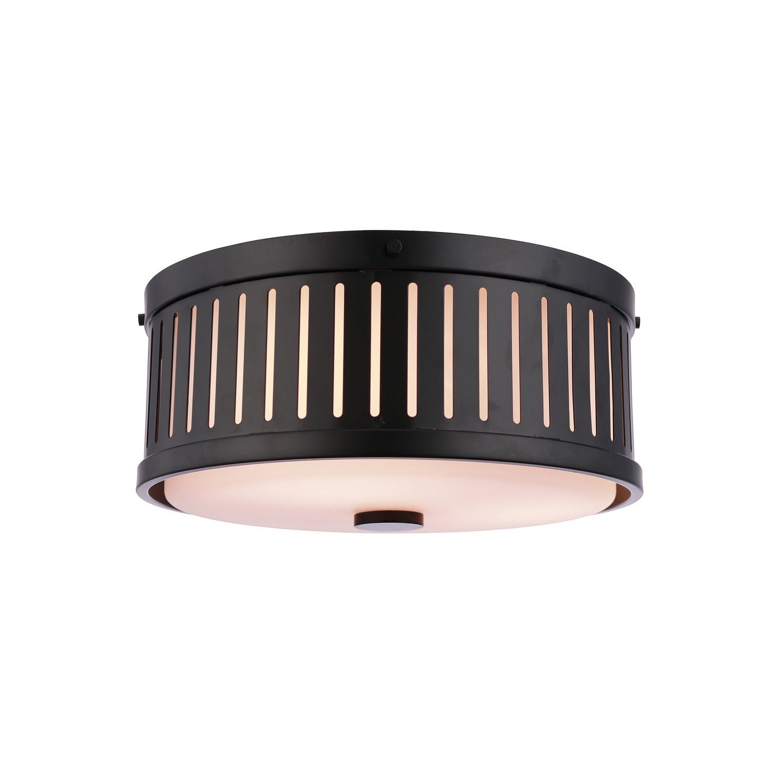Craftmade - X3313-FB - Three Light Flushmount - Livingston - Flat Black