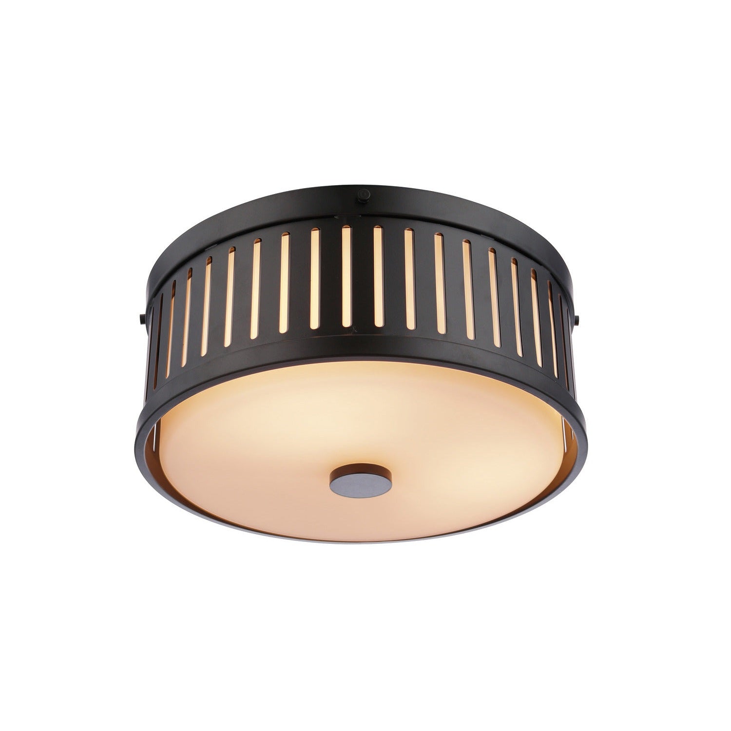 Craftmade - X3313-FB - Three Light Flushmount - Livingston - Flat Black