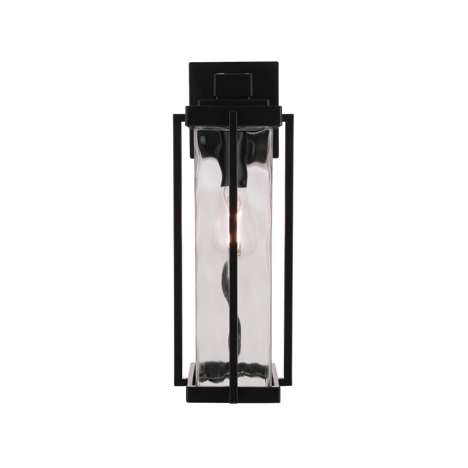 Craftmade - Z2614-MN - One Light Outdoor Wall Lantern - Pyrmont - Midnight