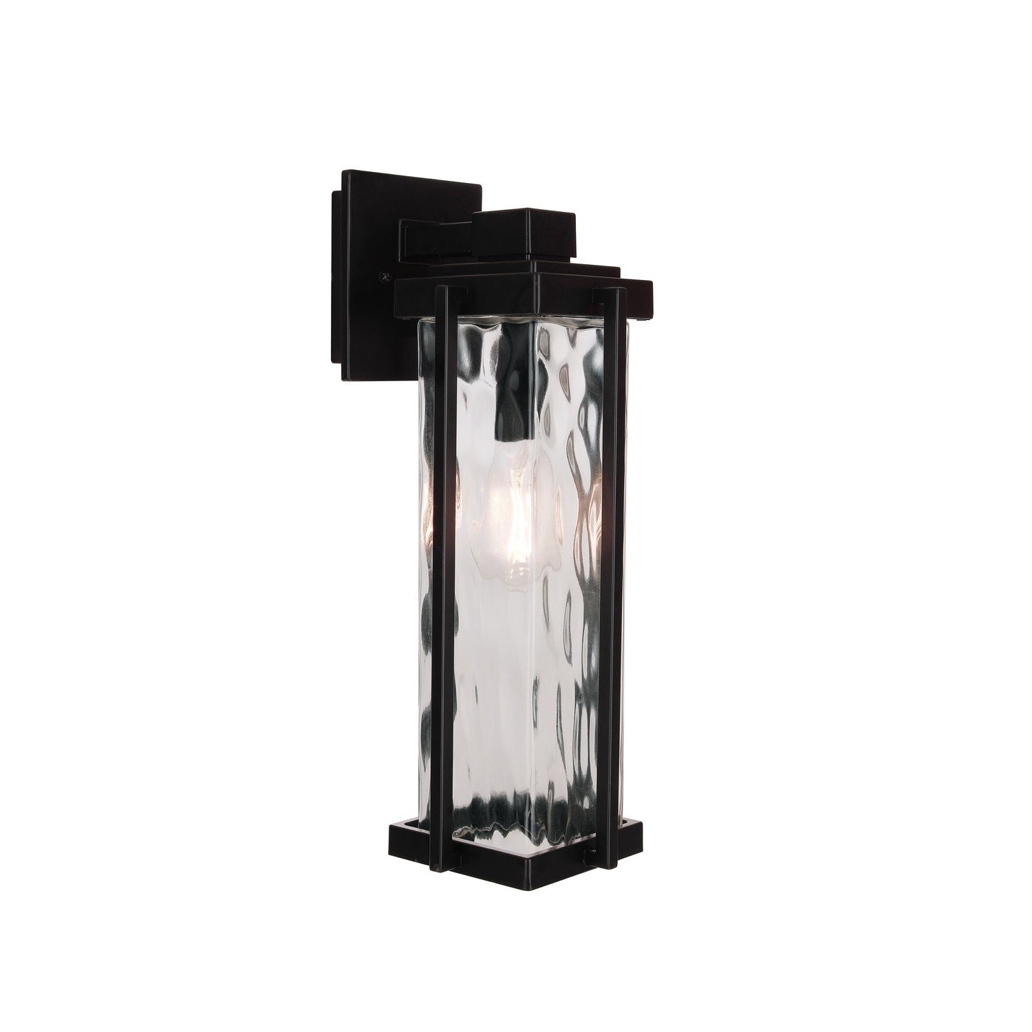 Craftmade - Z2614-MN - One Light Outdoor Wall Lantern - Pyrmont - Midnight