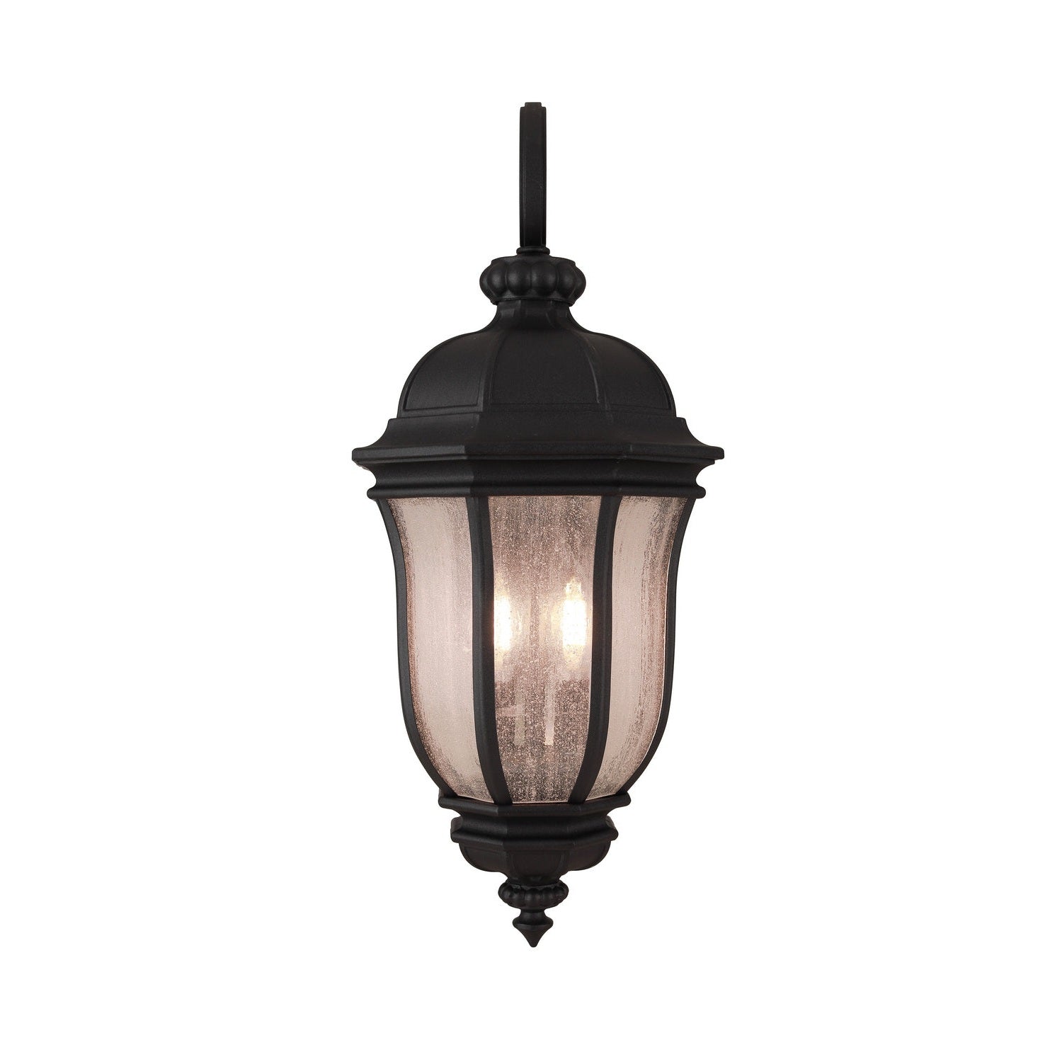 Craftmade - Z3314-TB - Two Light Outdoor Wall Lantern - Harper - Textured Black