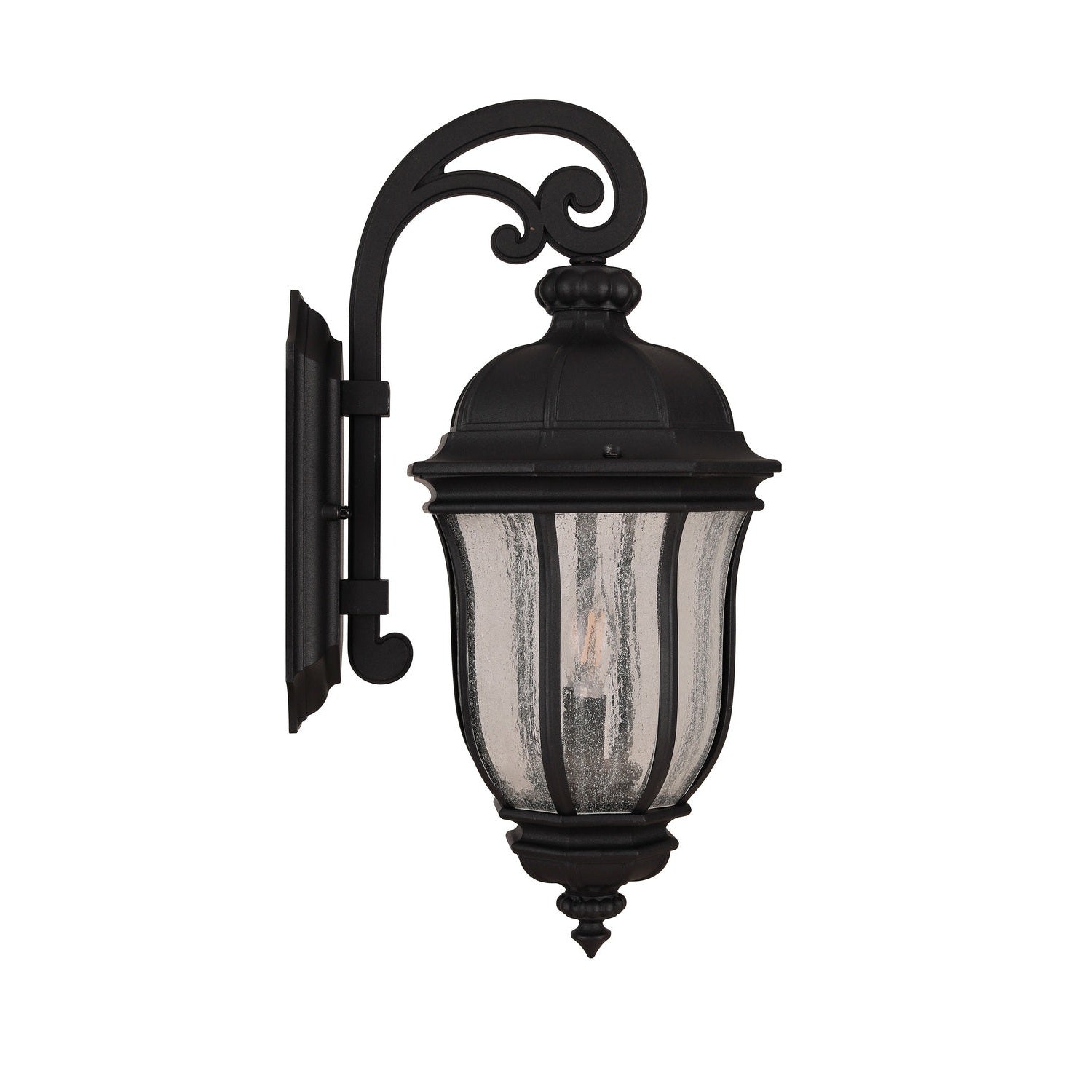 Craftmade - Z3314-TB - Two Light Outdoor Wall Lantern - Harper - Textured Black