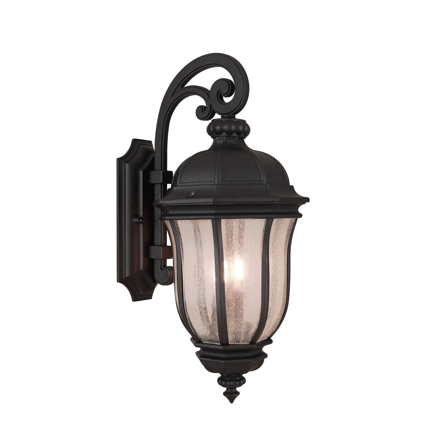 Craftmade - Z3314-TB - Two Light Outdoor Wall Lantern - Harper - Textured Black