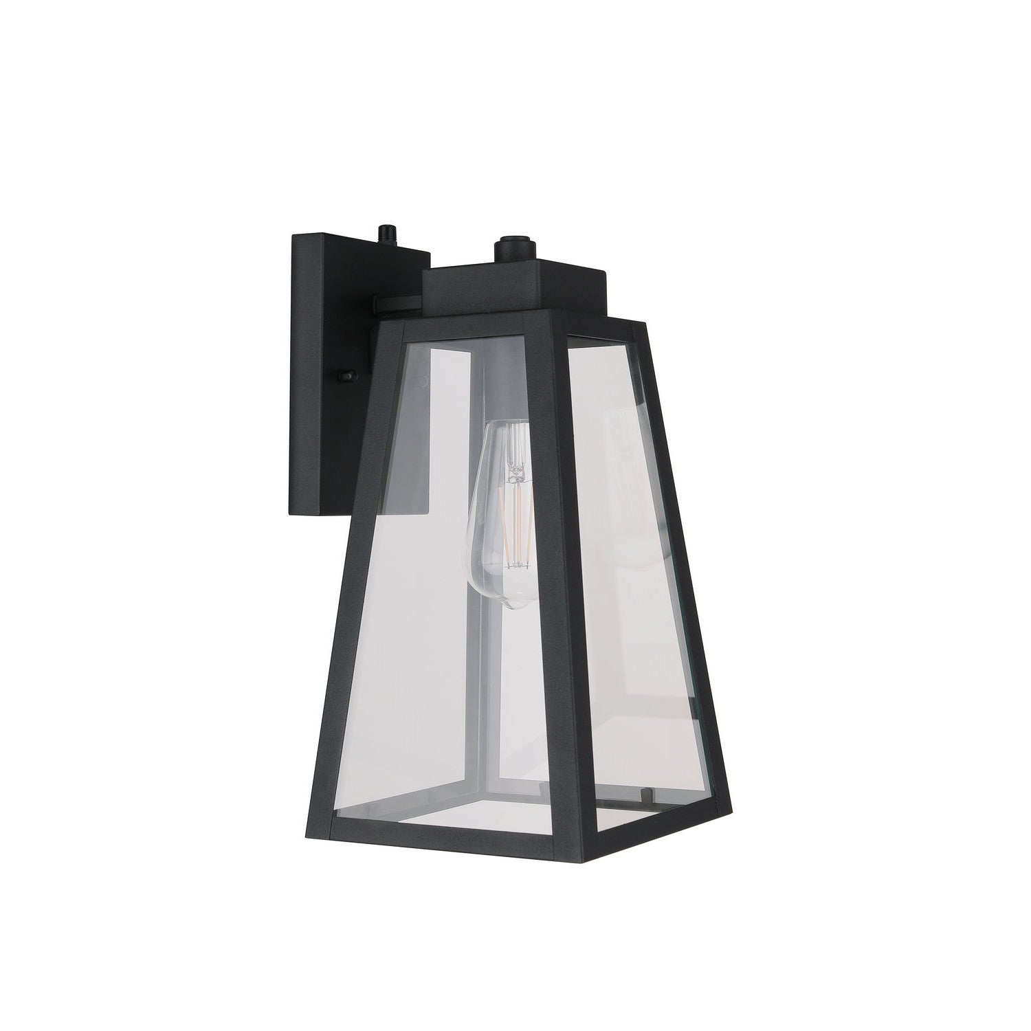 Craftmade - ZA6914-TB-PC - One Light Outdoor Lantern - Sorano - Textured Black