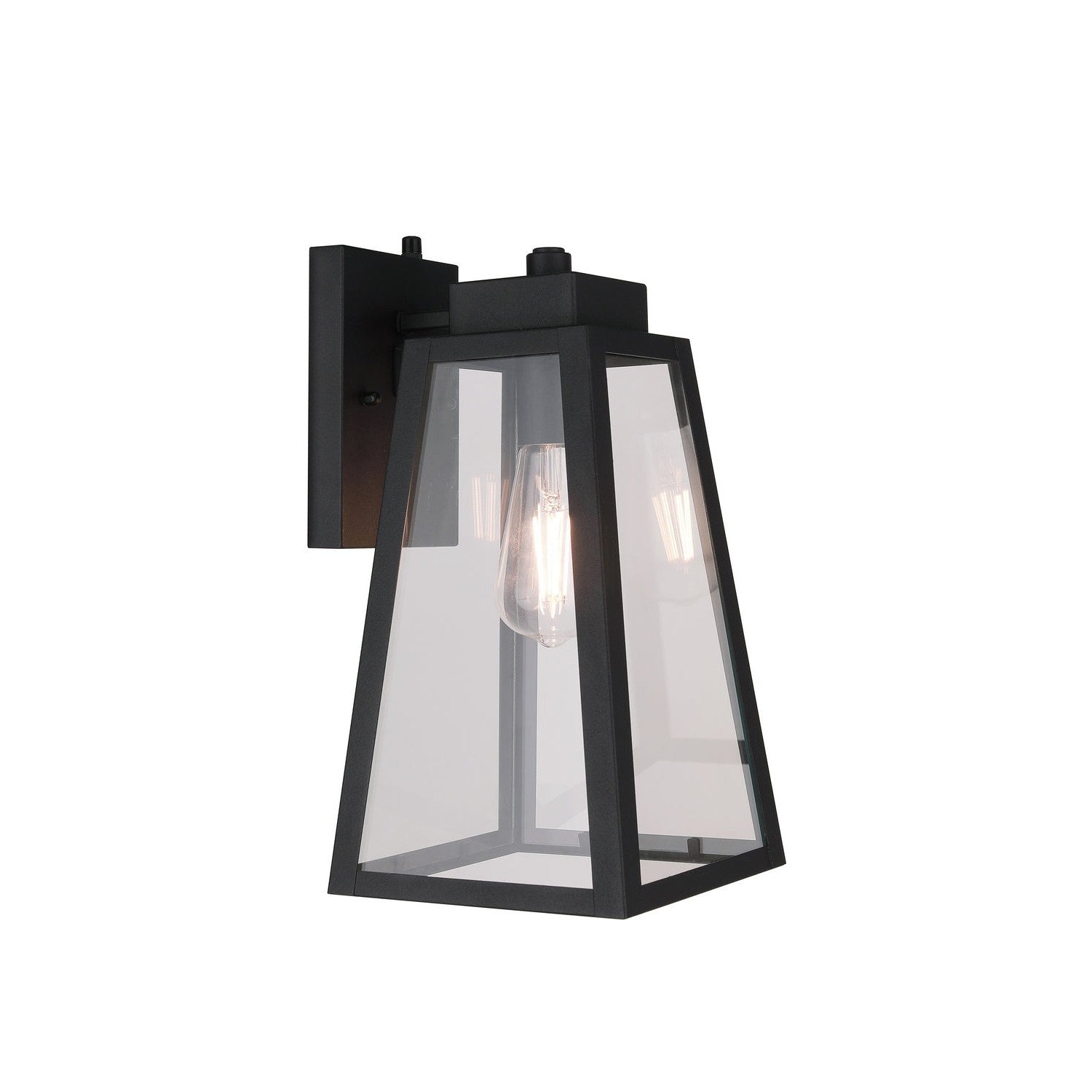 Craftmade - ZA6914-TB-PC - One Light Outdoor Lantern - Sorano - Textured Black
