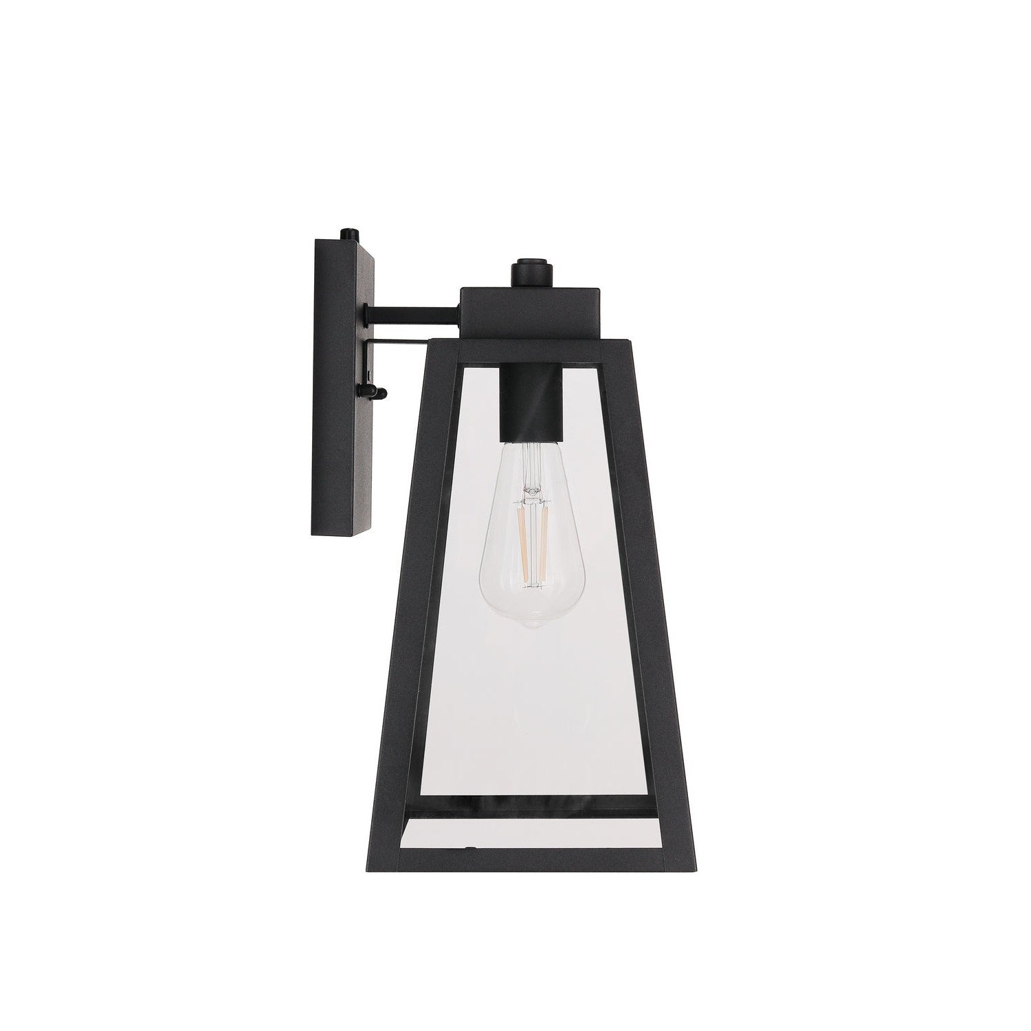 Craftmade - ZA6914-TB-PC - One Light Outdoor Lantern - Sorano - Textured Black