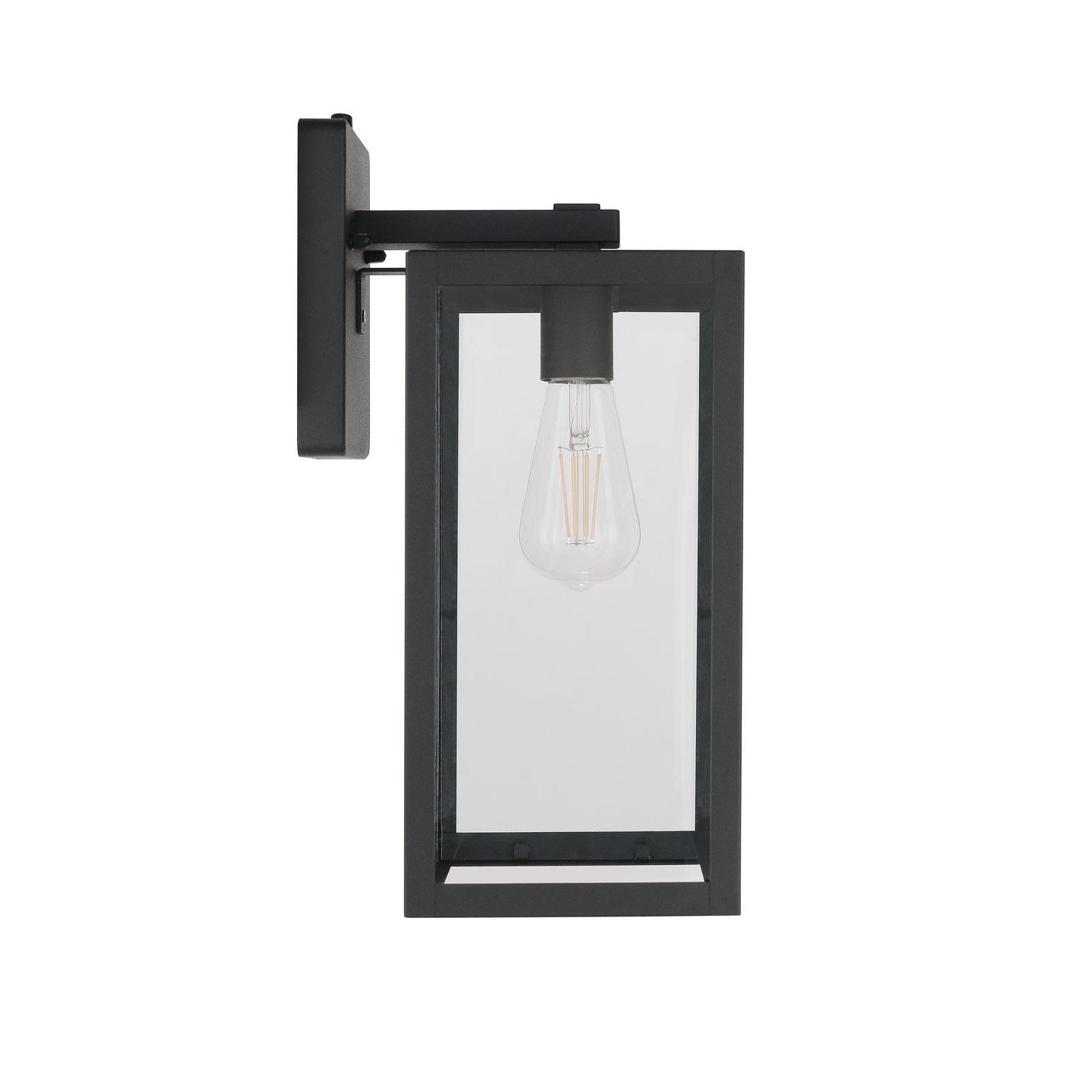 Craftmade - ZA7114-TB-PC - One Light Outdoor Lantern - Harris - Textured Black