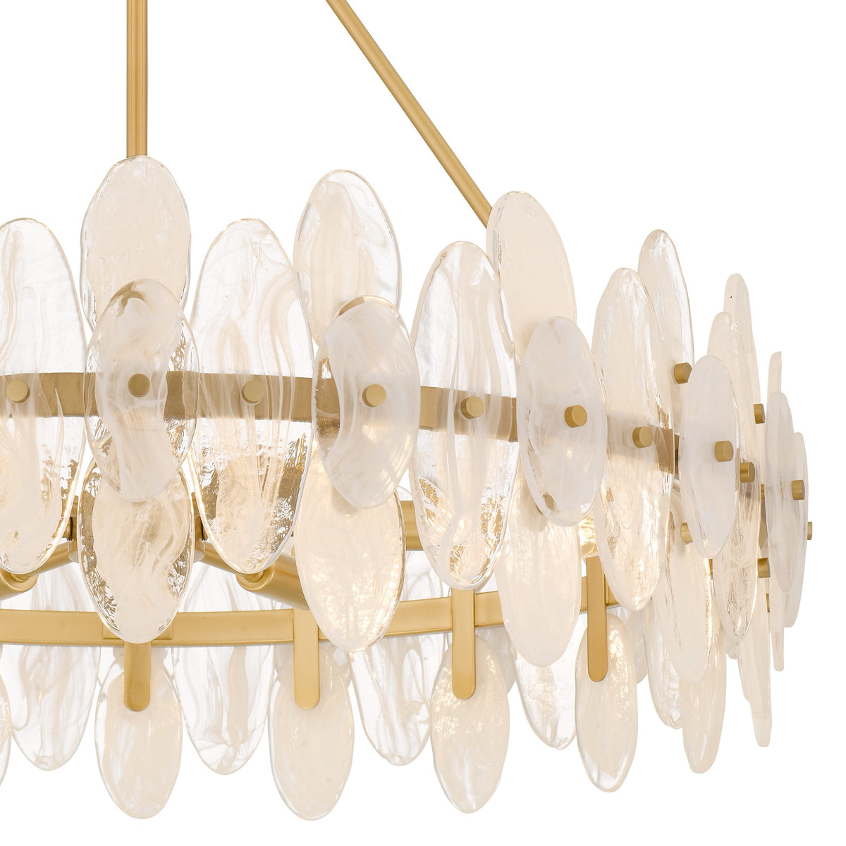 Quoizel - ABI2828BRG - Six Light Pendant - Abigail - Brushed Gold