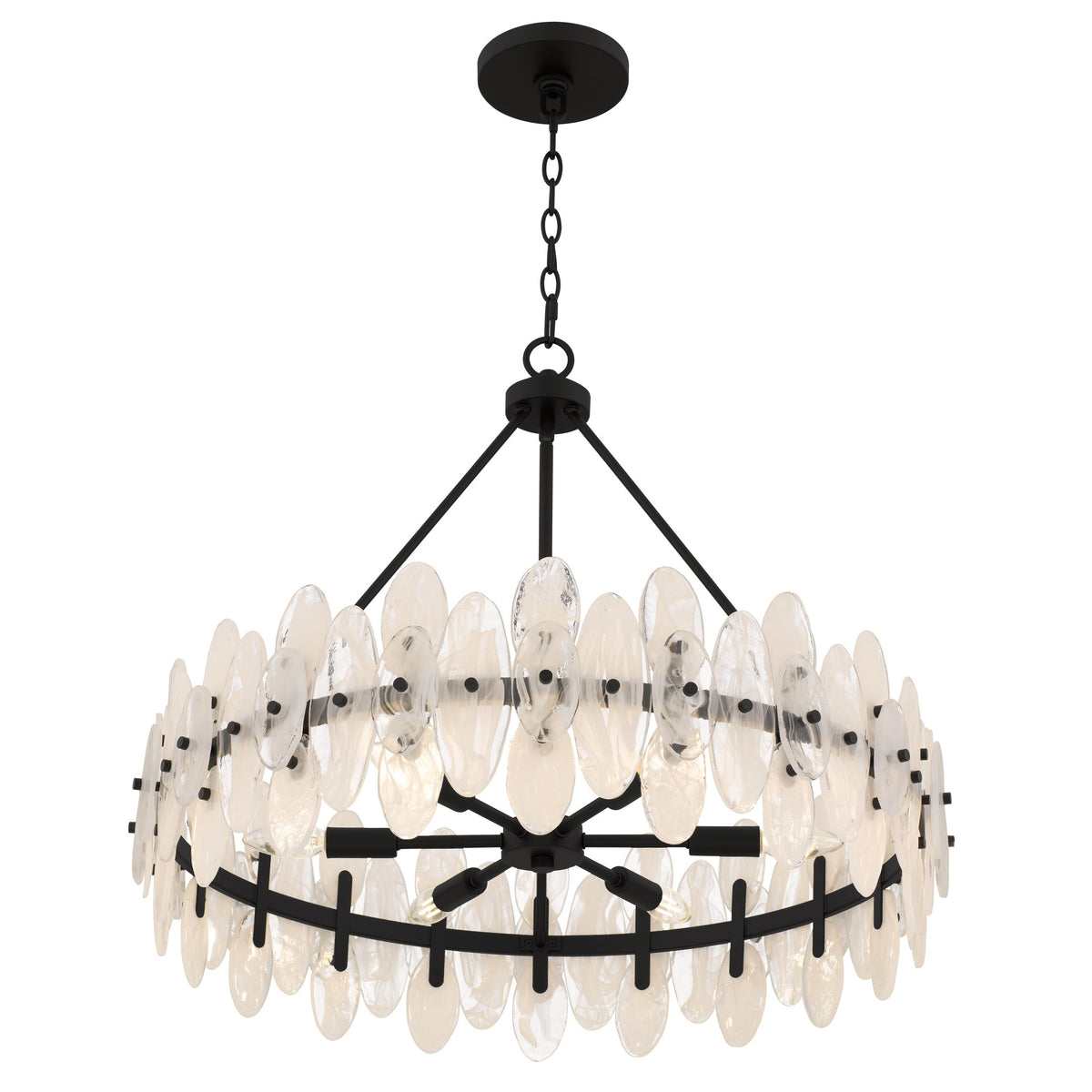 Quoizel - ABI2828MBK - Six Light Pendant - Abigail - Matte Black