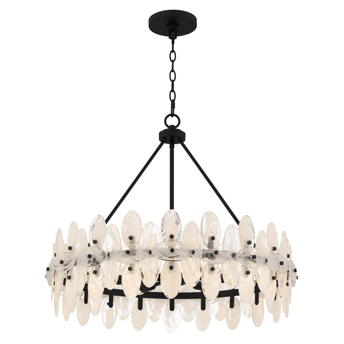 Quoizel - ABI2828MBK - Six Light Pendant - Abigail - Matte Black