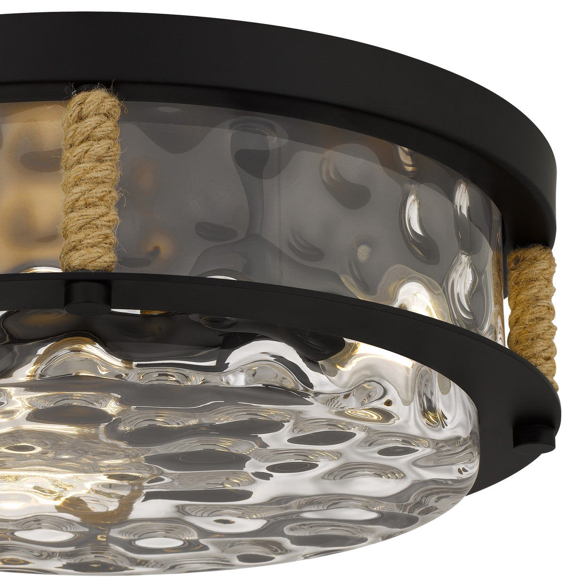 Quoizel - BTC1616MBK - Three Light Flush Mount - Baltic - Matte Black