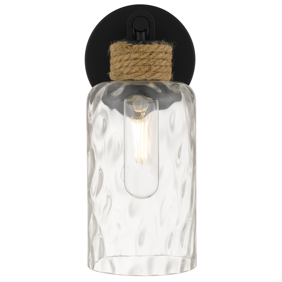 Quoizel - BTC8605MBK - One Light Wall Sconce - Baltic - Matte Black