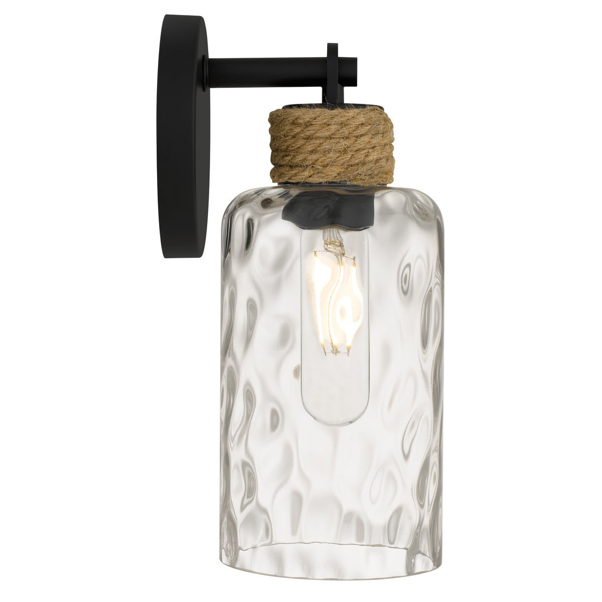 Quoizel - BTC8605MBK - One Light Wall Sconce - Baltic - Matte Black