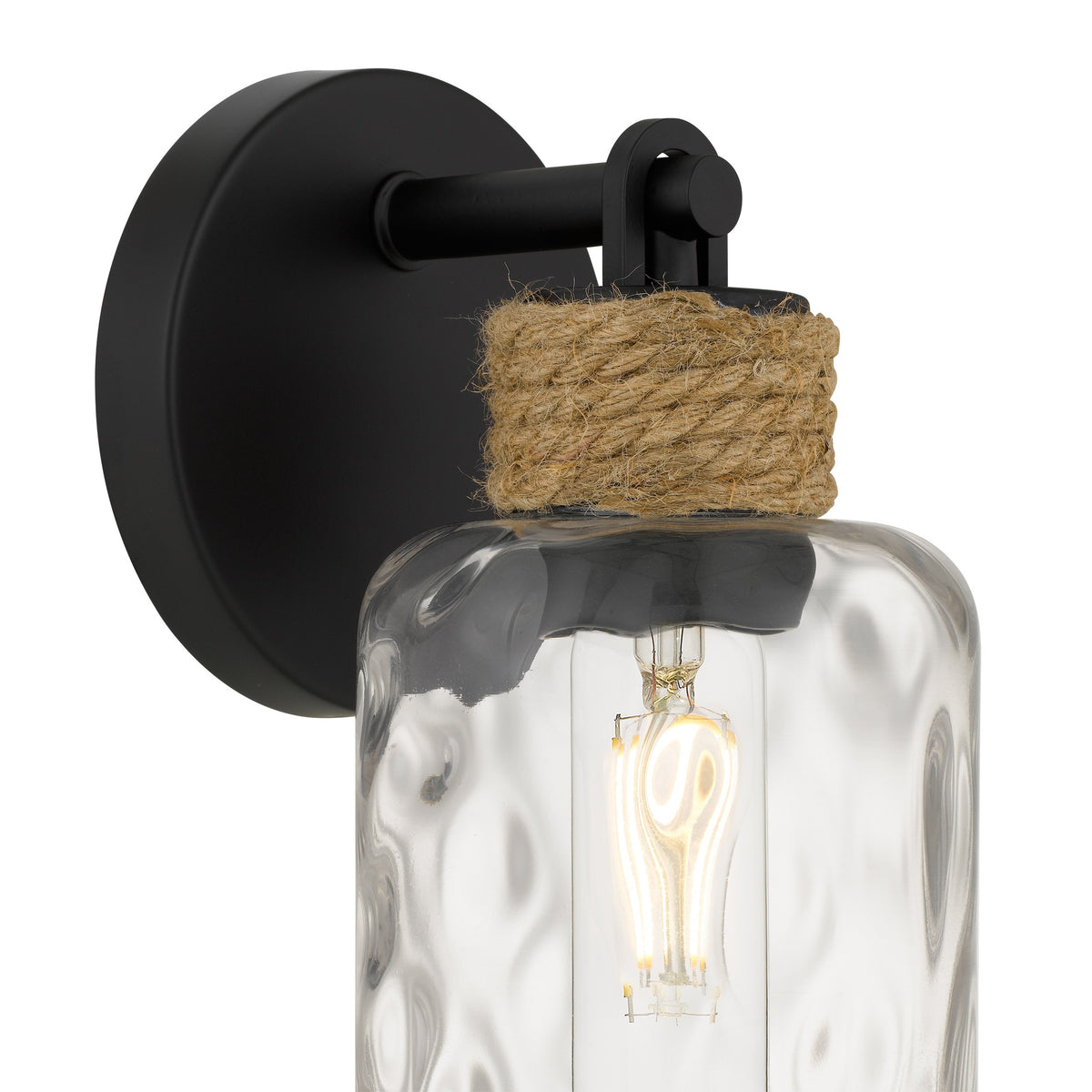 Quoizel - BTC8605MBK - One Light Wall Sconce - Baltic - Matte Black