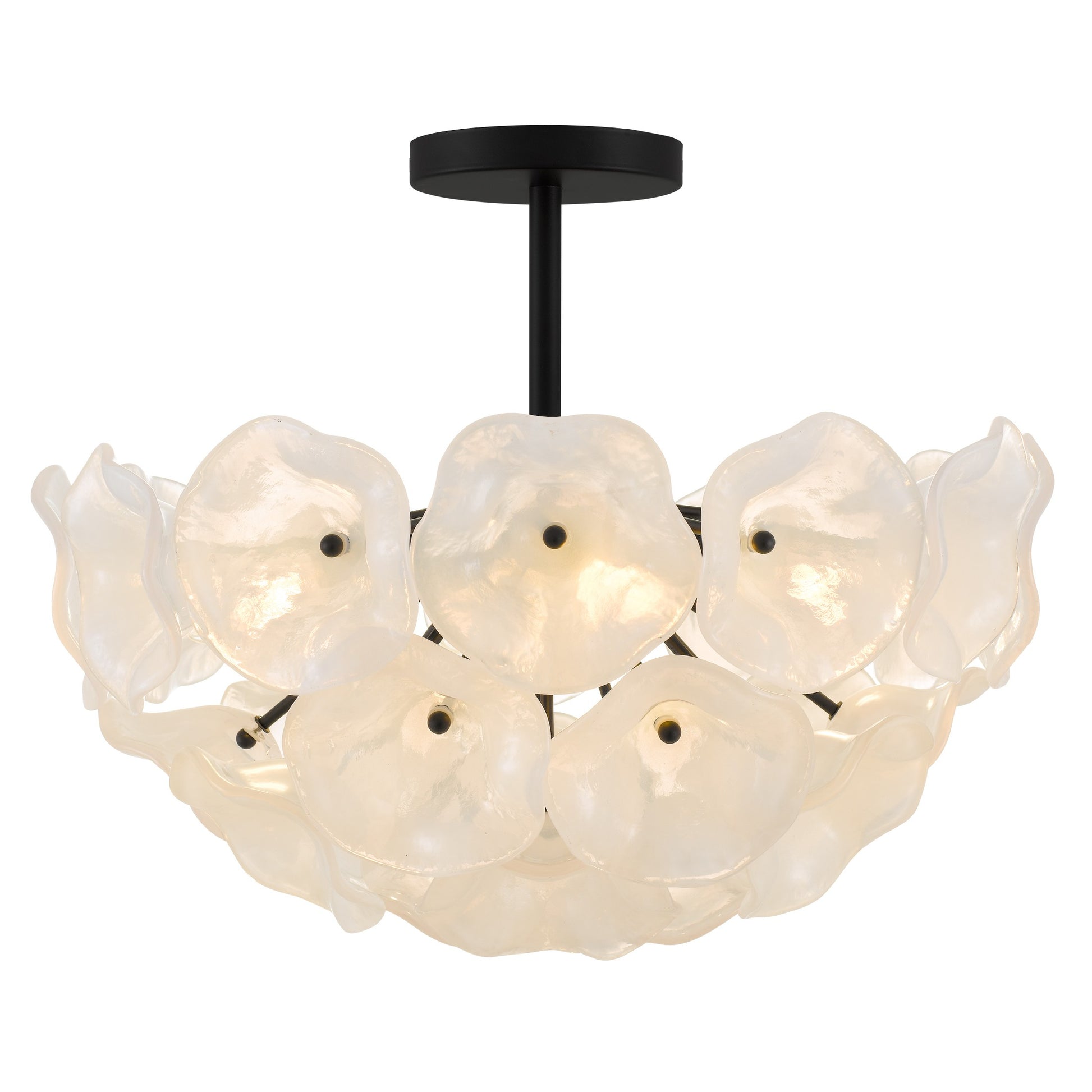 Quoizel - AUD1718MBK - Four Light Semi-Flush Mount - Audrey - Matte Black