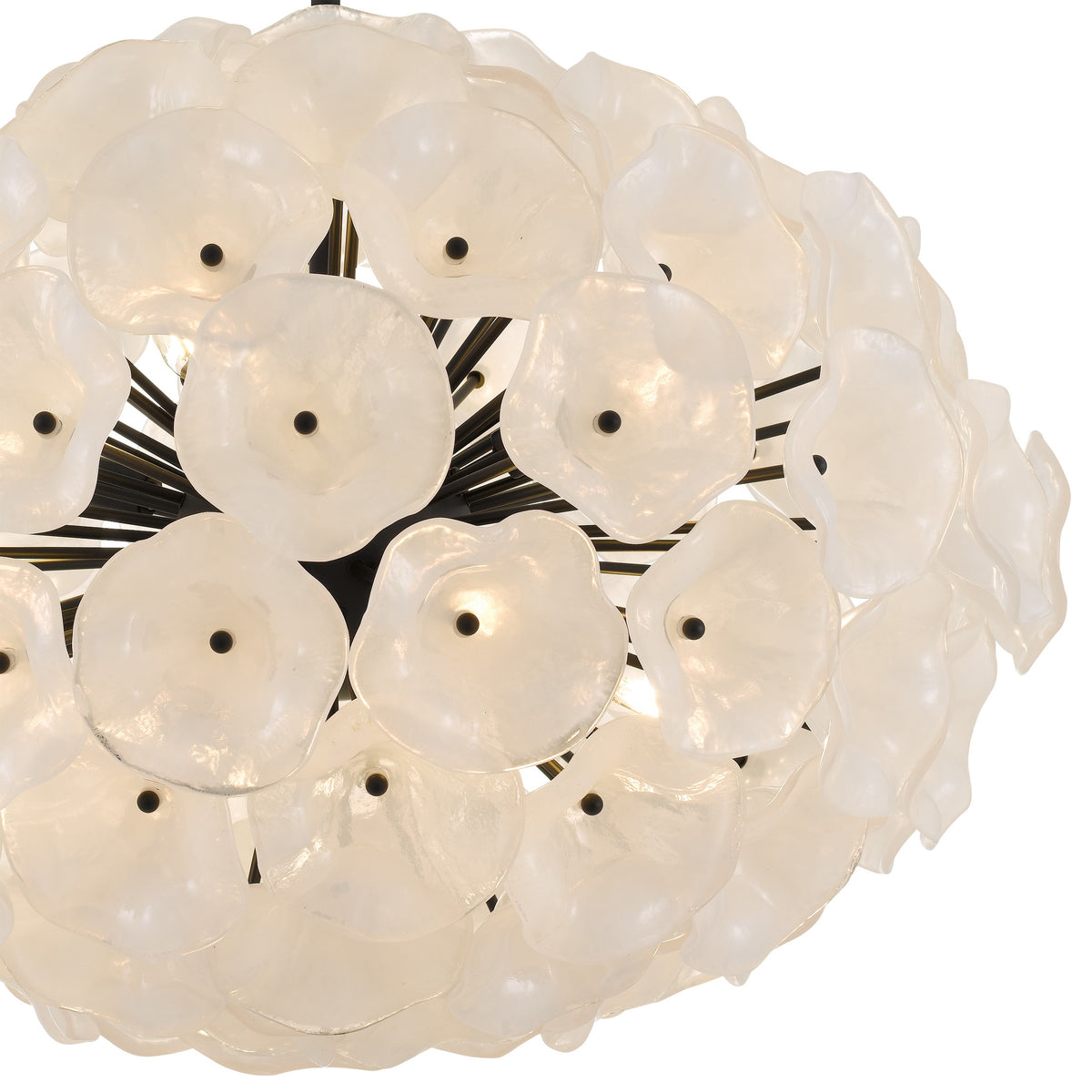 Quoizel - AUD2828MBK - Eight Light Pendant - Audrey - Matte Black