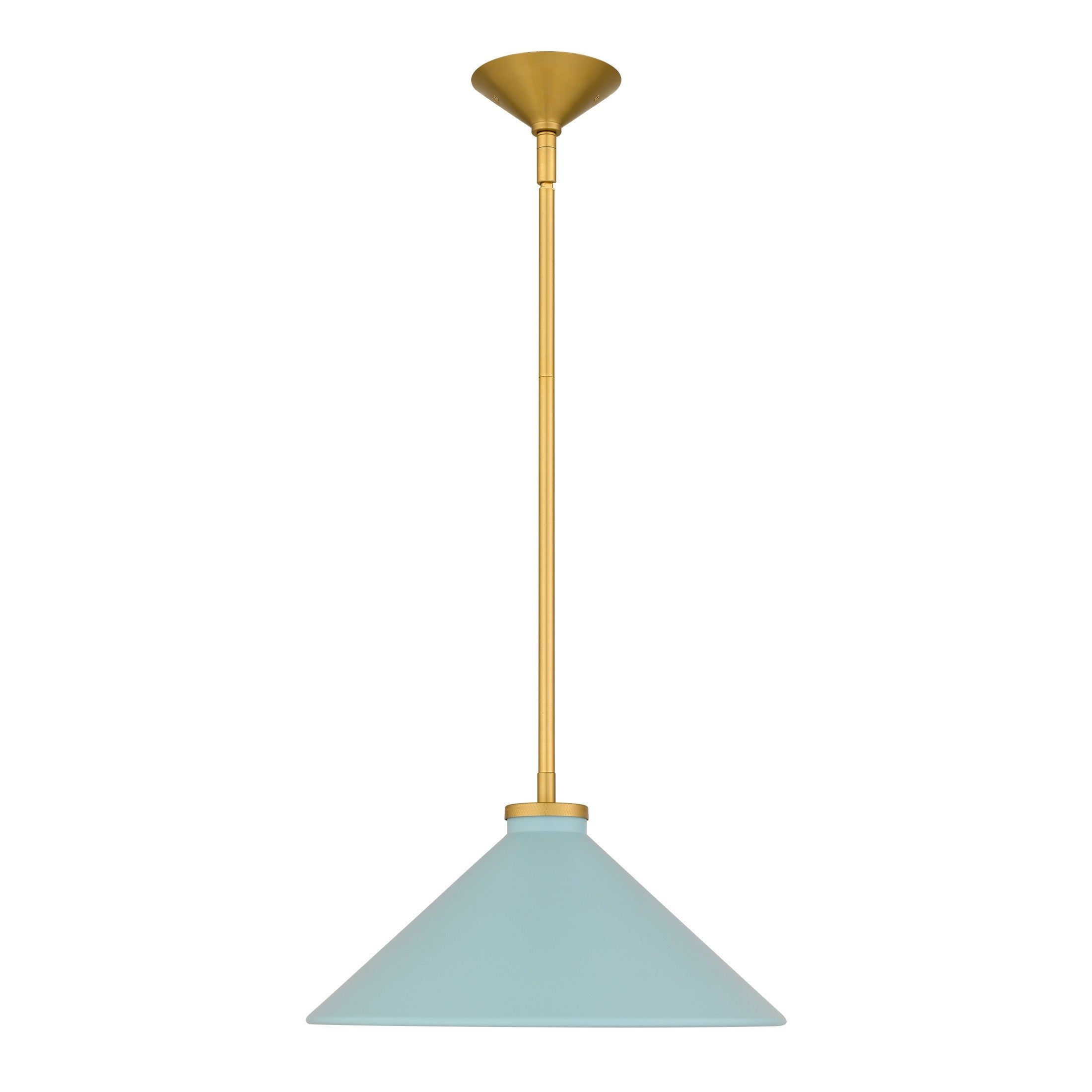 Quoizel - BRADB1814BRG - One Light Pendant - Bradbury - Brushed Gold
