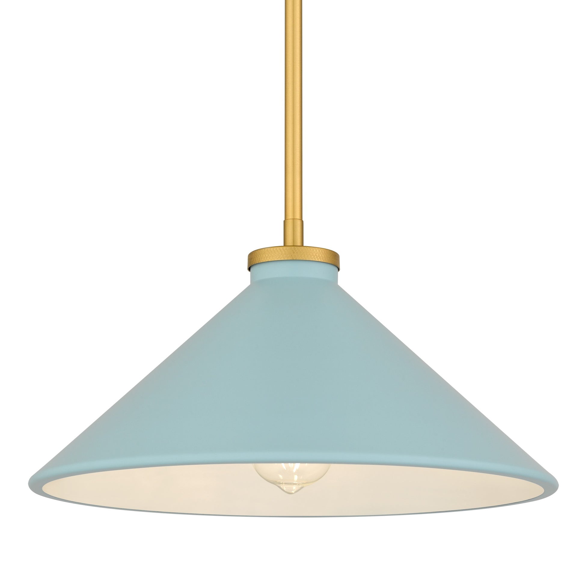 Quoizel - BRADB1814BRG - One Light Pendant - Bradbury - Brushed Gold