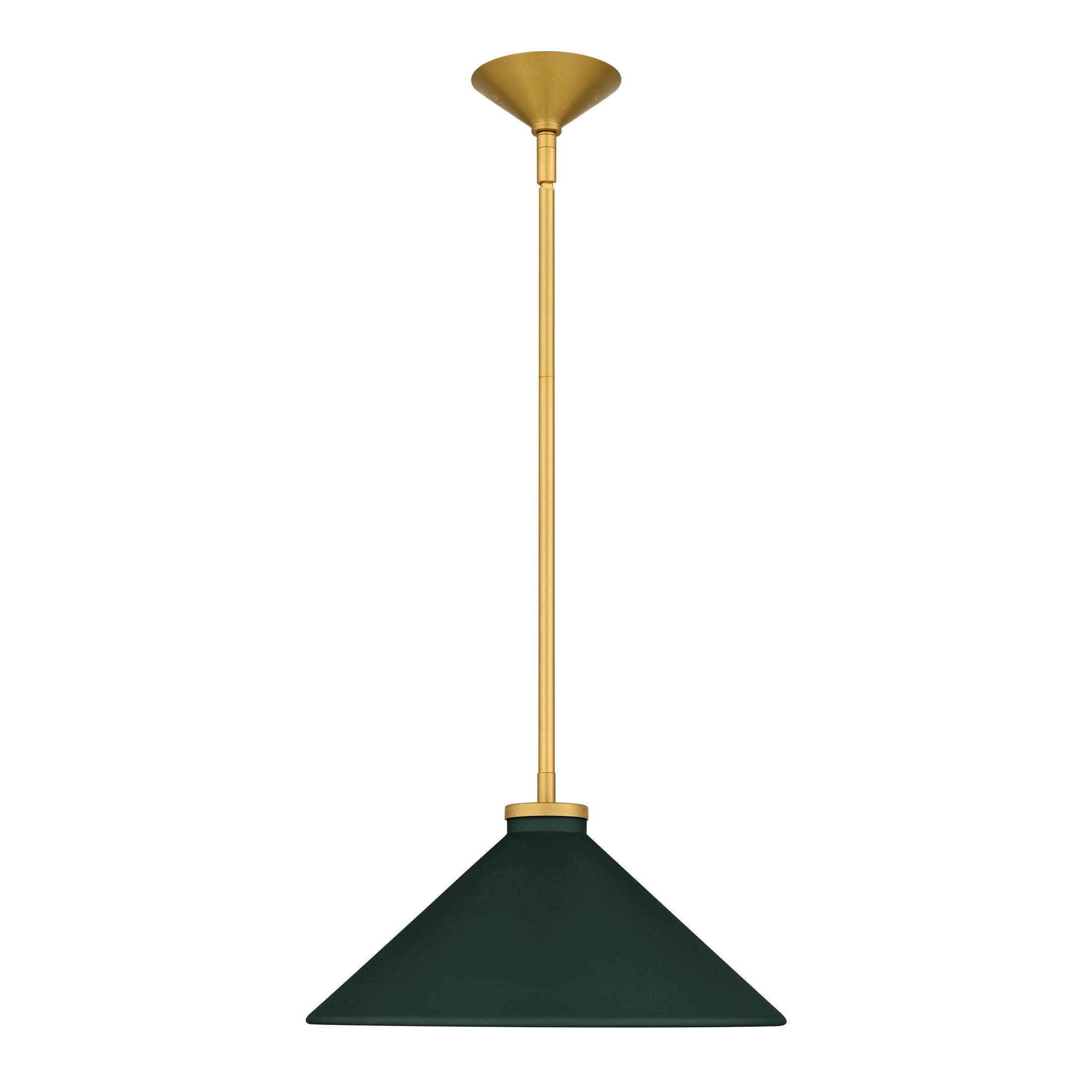 Quoizel - BRADE1814BRG - One Light Pendant - Bradbury - Brushed Gold