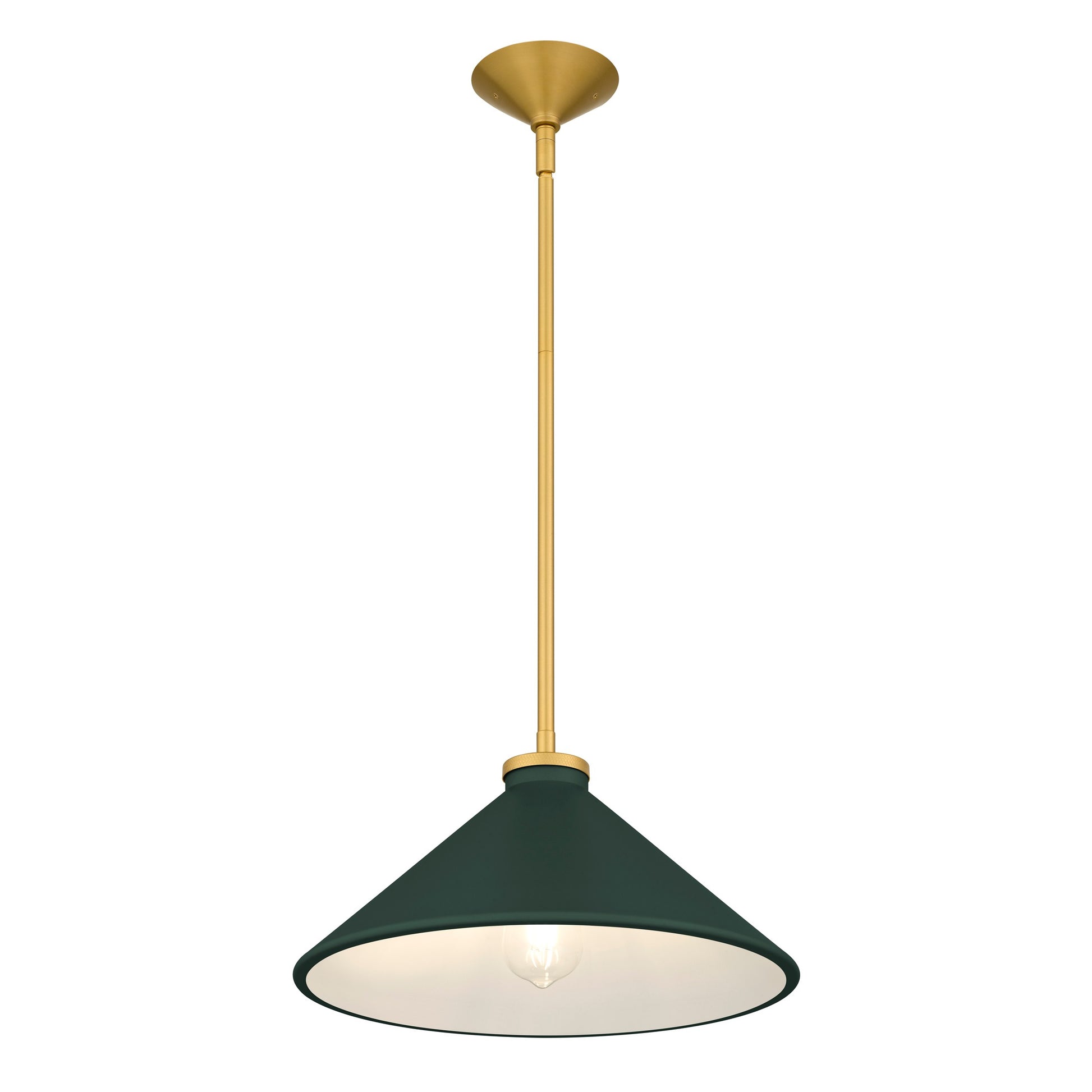 Quoizel - BRADE1814BRG - One Light Pendant - Bradbury - Brushed Gold