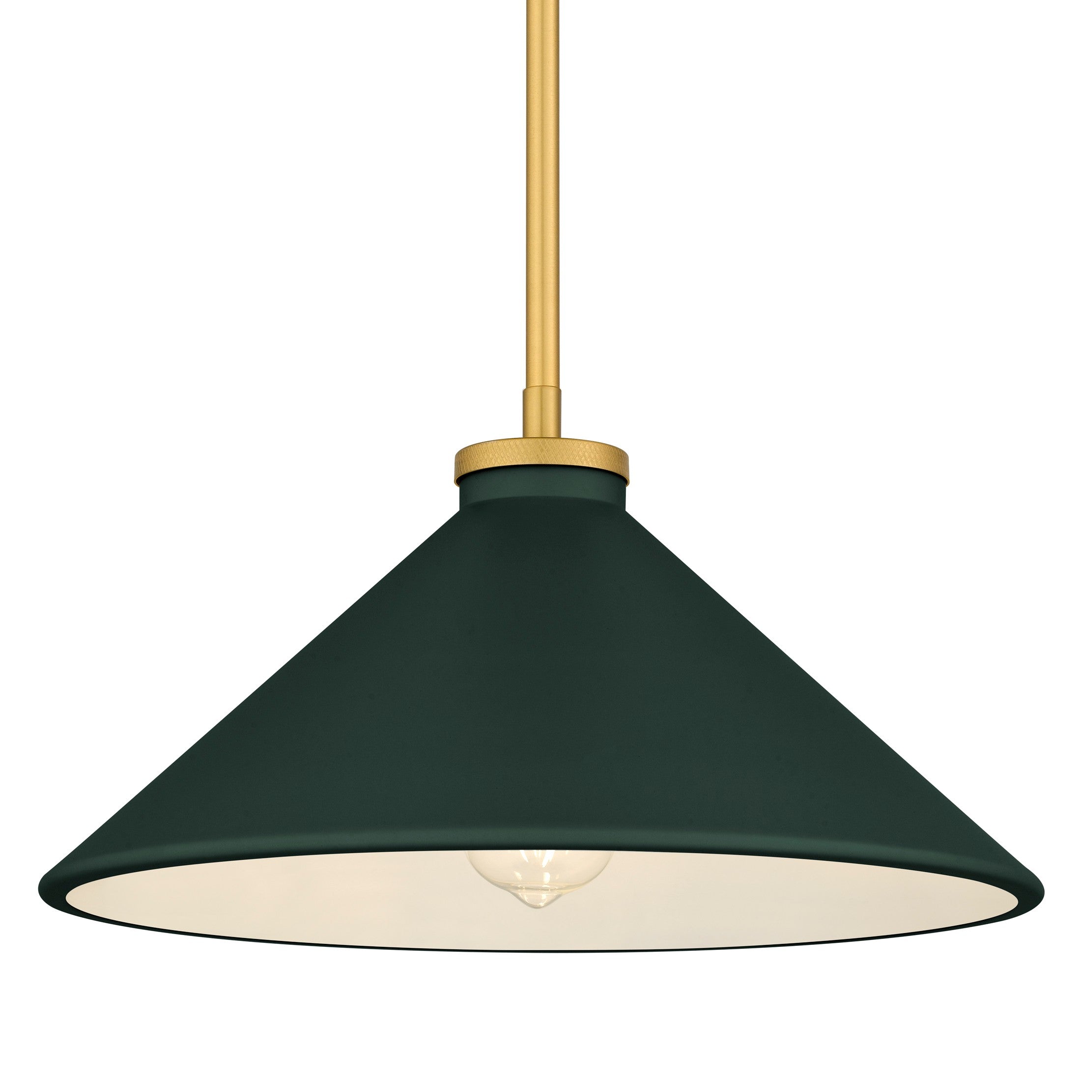 Quoizel - BRADE1814BRG - One Light Pendant - Bradbury - Brushed Gold