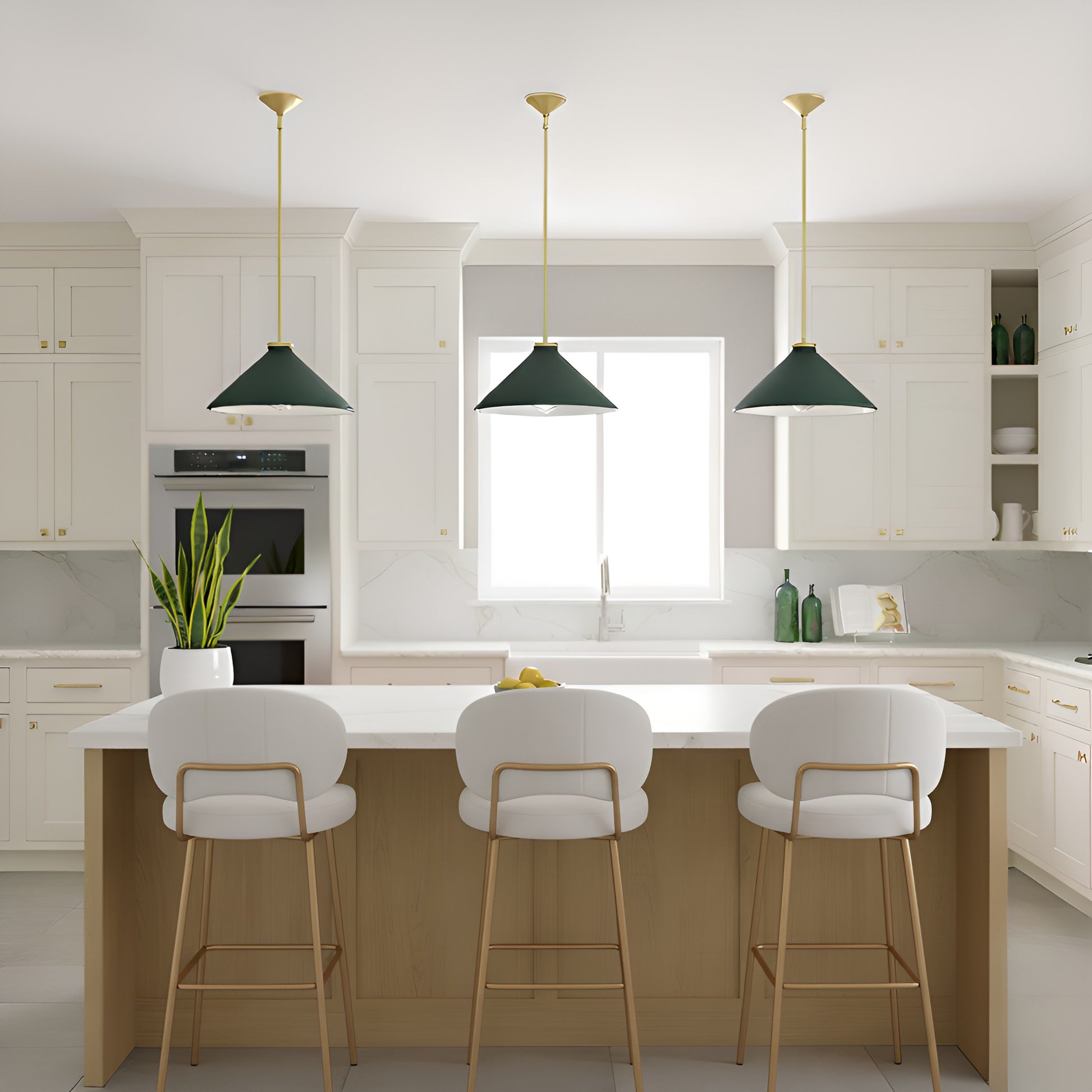 Quoizel - BRADE1814BRG - One Light Pendant - Bradbury - Brushed Gold