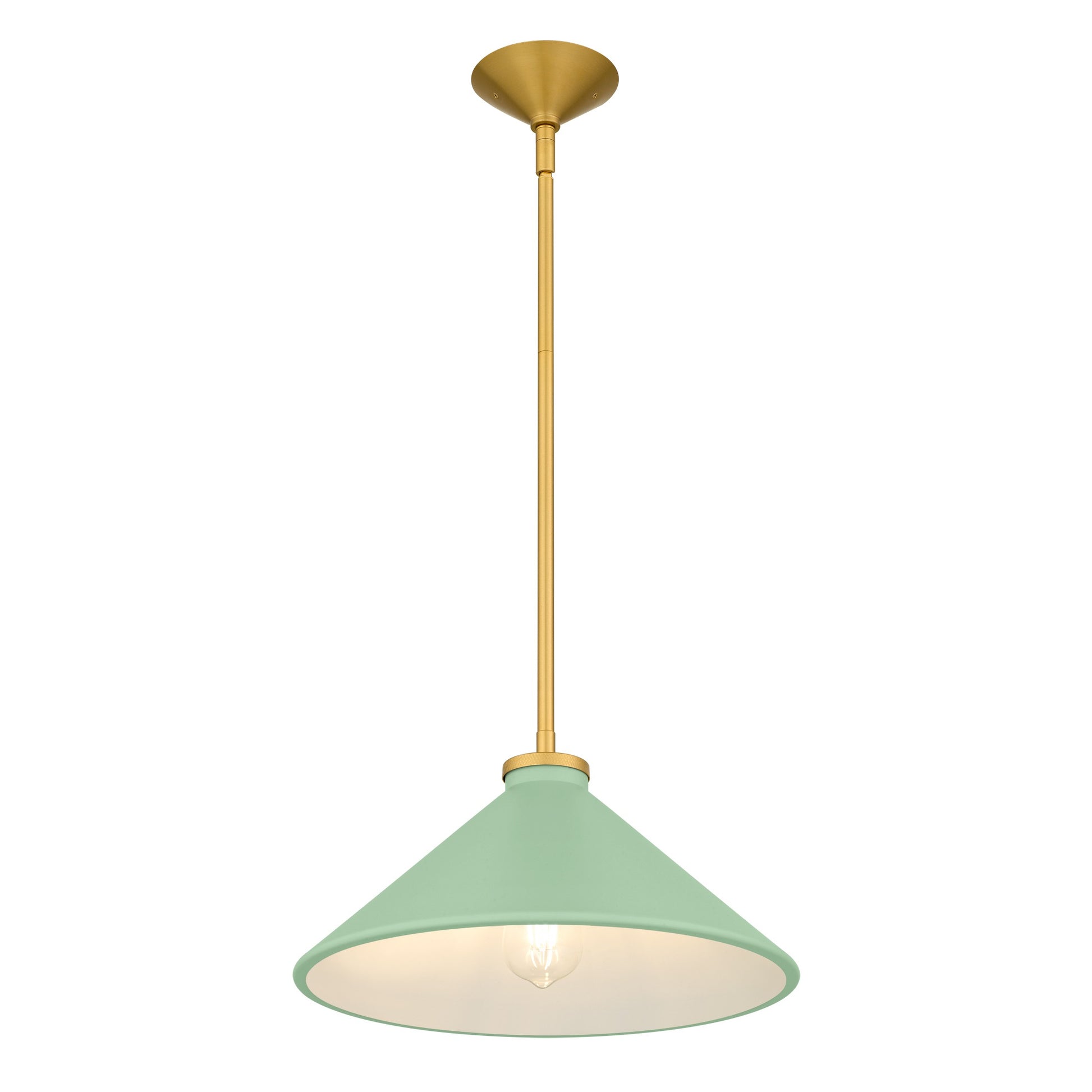 Quoizel - BRADG1814BRG - One Light Pendant - Bradbury - Brushed Gold