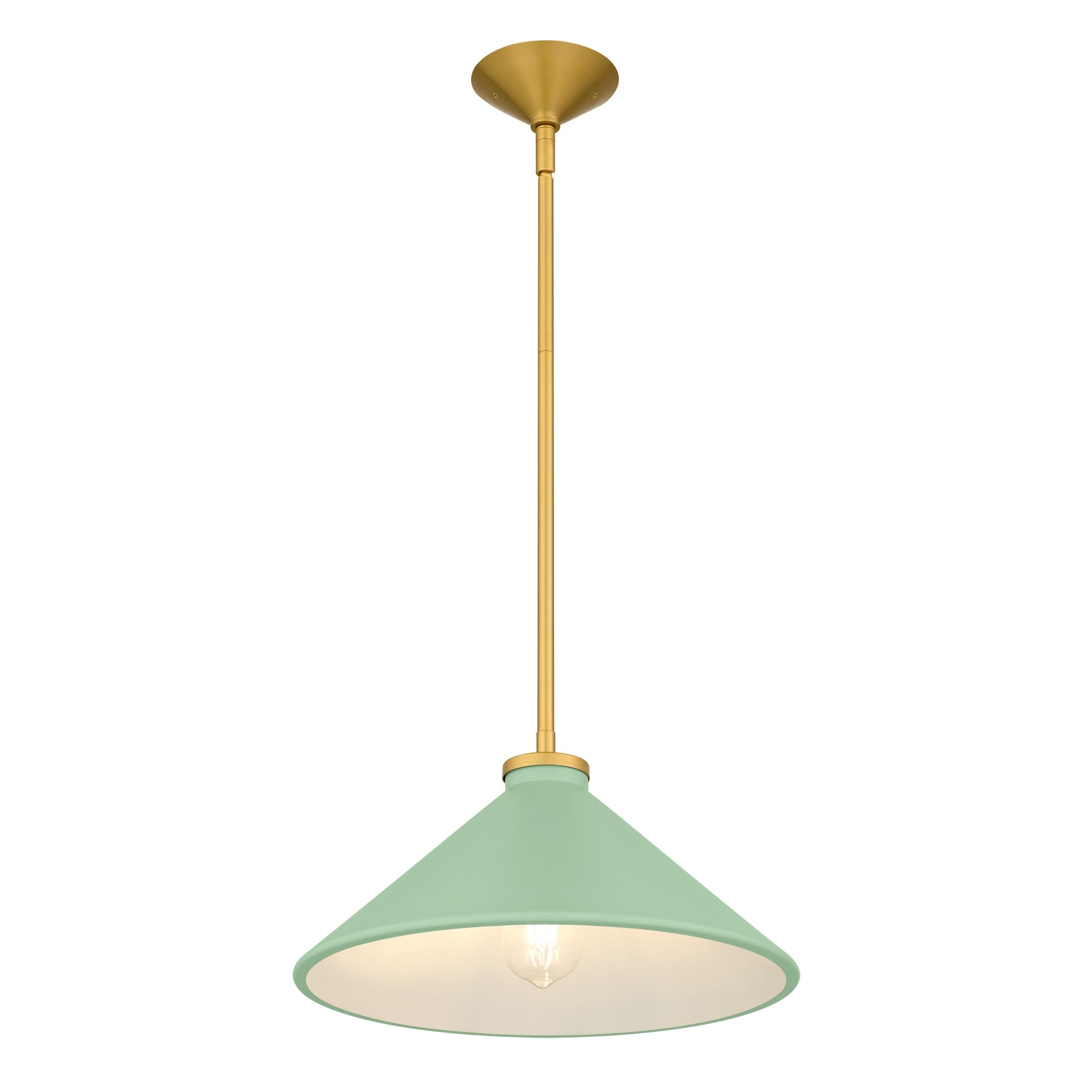 Quoizel - BRADG1814BRG - One Light Pendant - Bradbury - Brushed Gold