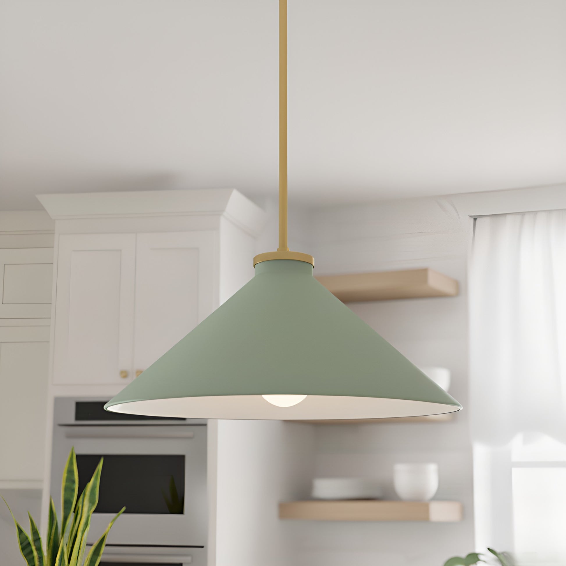 Quoizel - BRADG1814BRG - One Light Pendant - Bradbury - Brushed Gold