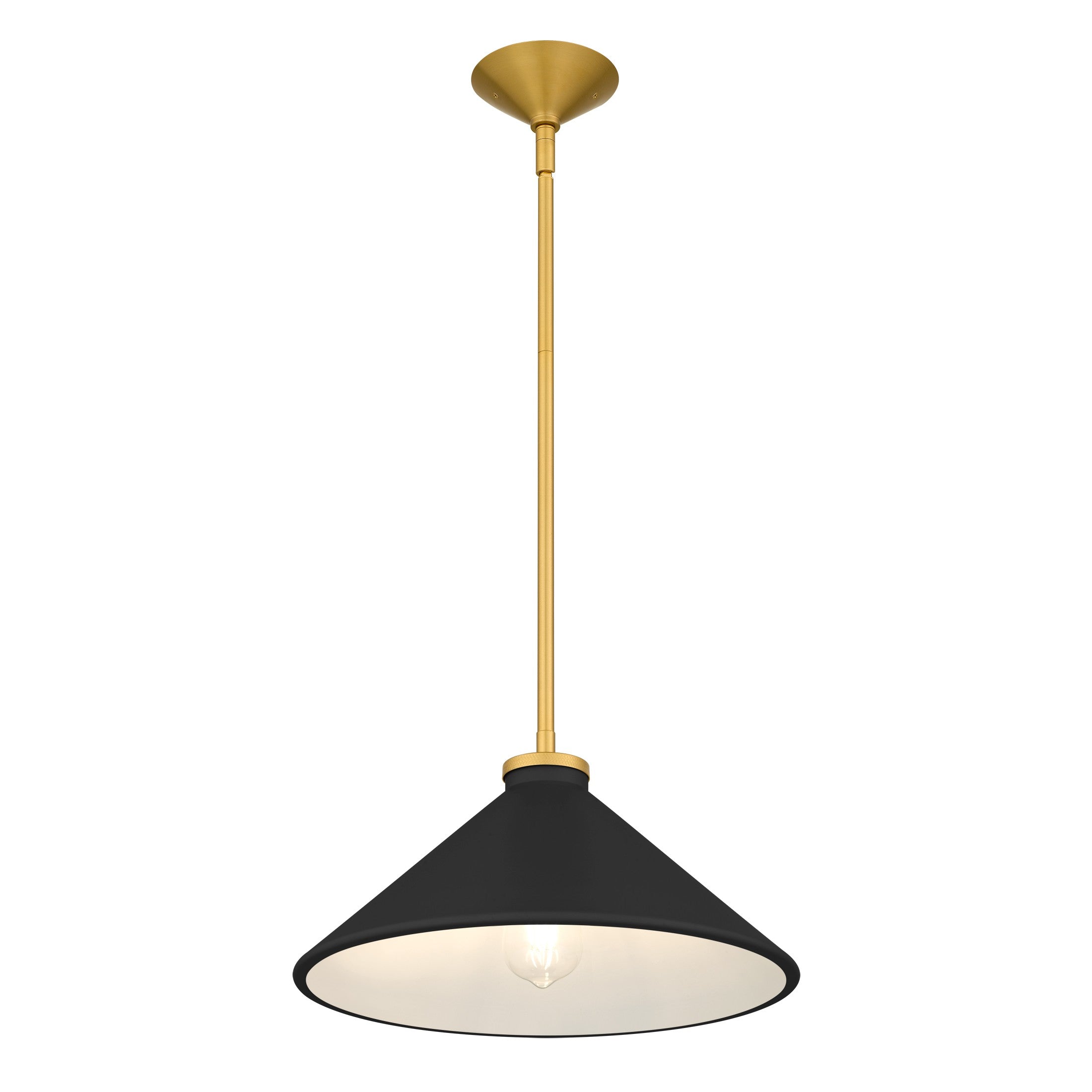Quoizel - BRADK1814BRG - One Light Pendant - Bradbury - Brushed Gold