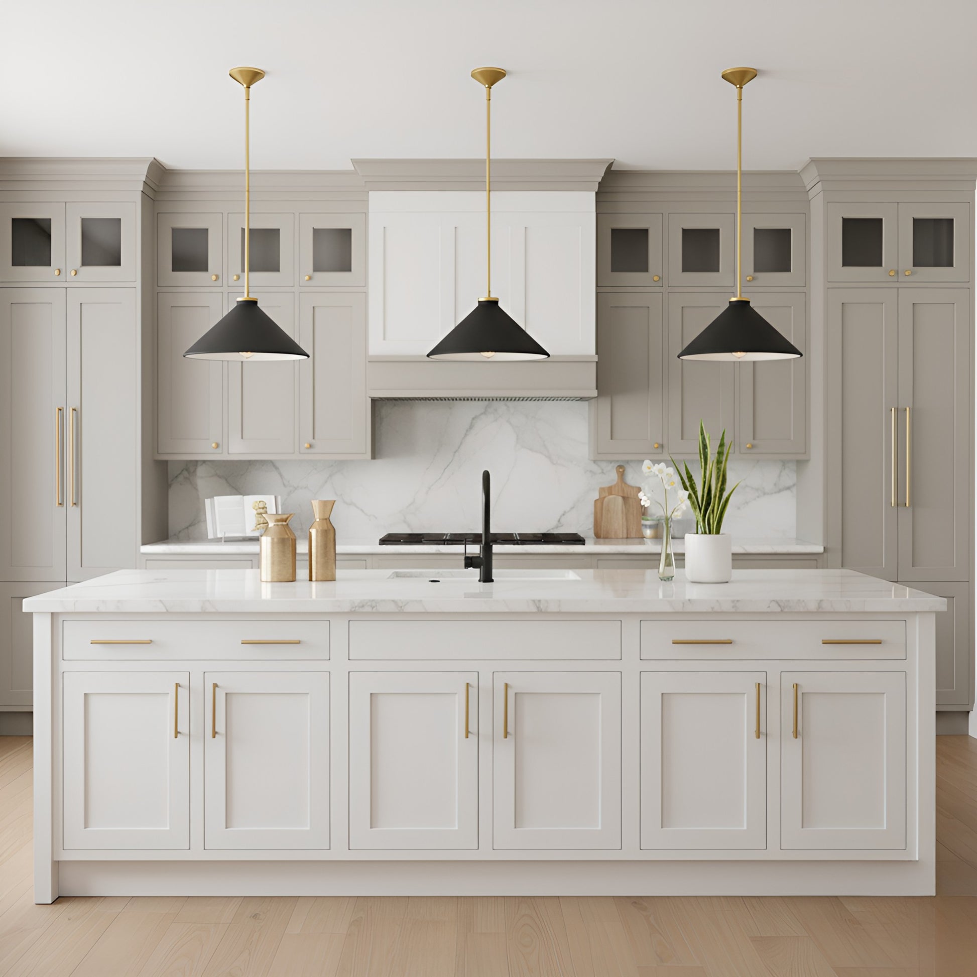 Quoizel - BRADK1814BRG - One Light Pendant - Bradbury - Brushed Gold