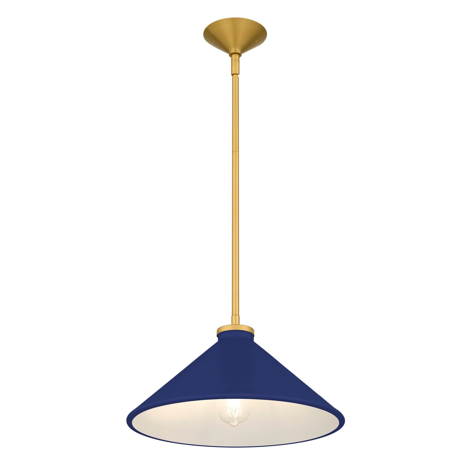 Quoizel - BRADN1814BRG - One Light Pendant - Bradbury - Brushed Gold