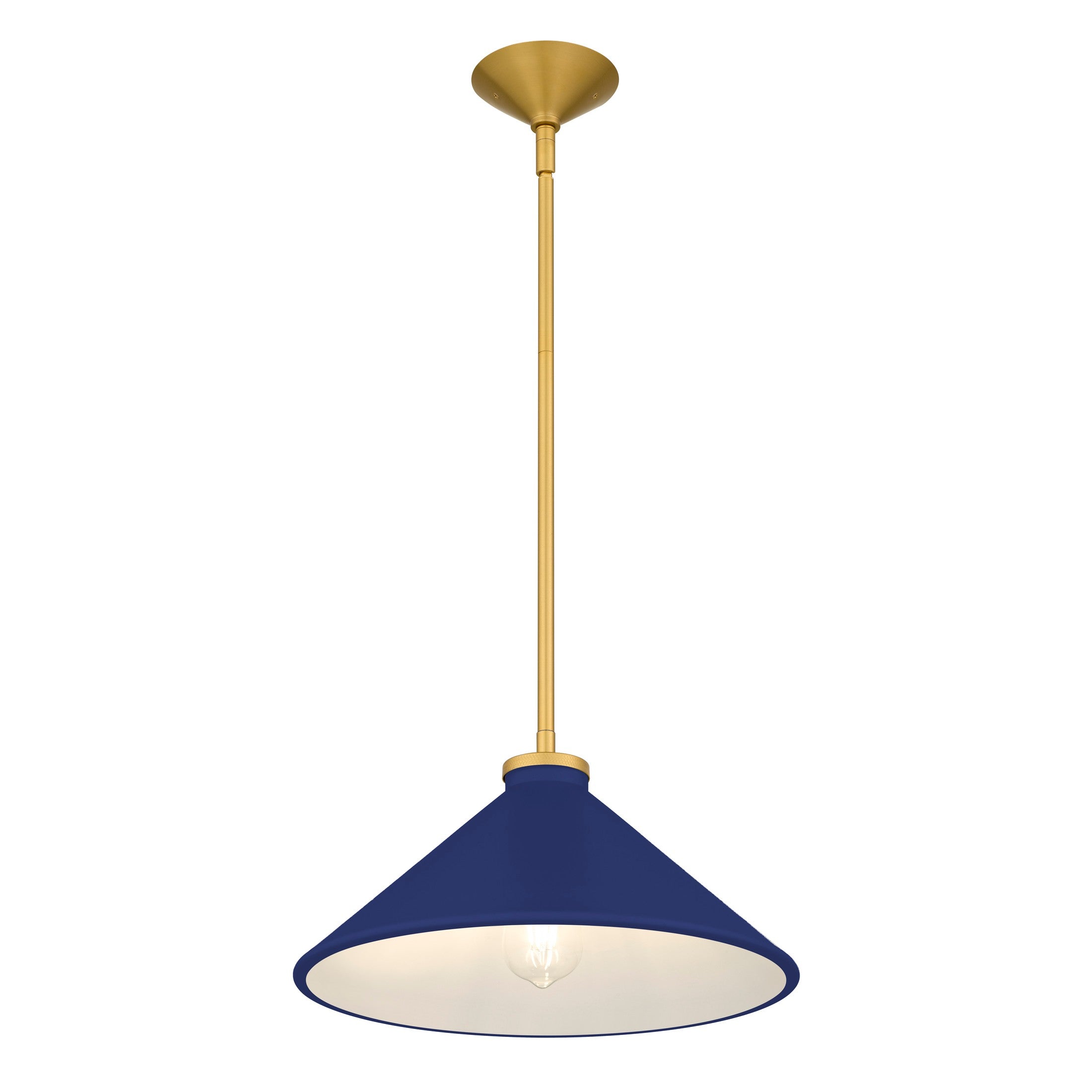 Quoizel - BRADN1814BRG - One Light Pendant - Bradbury - Brushed Gold