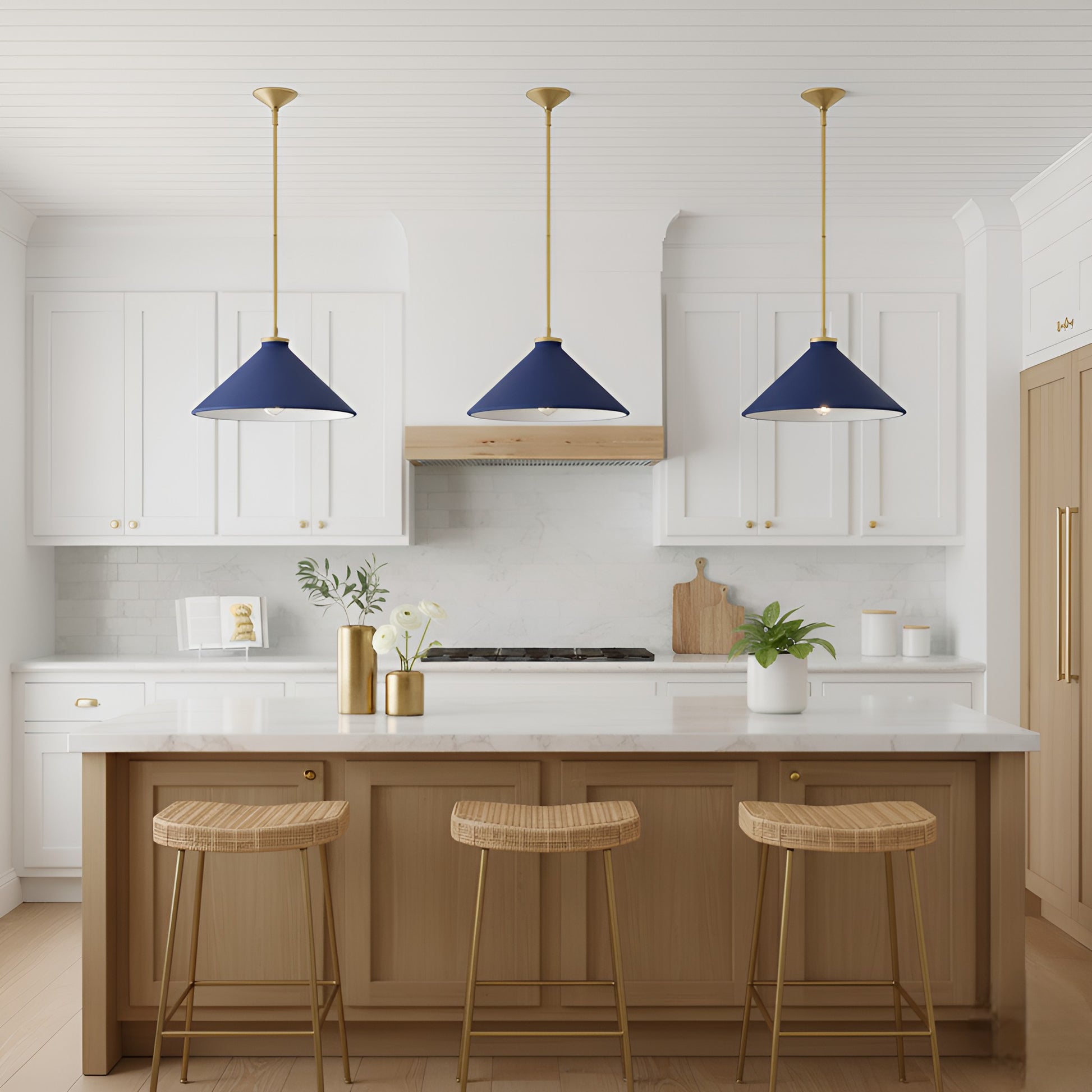 Quoizel - BRADN1814BRG - One Light Pendant - Bradbury - Brushed Gold