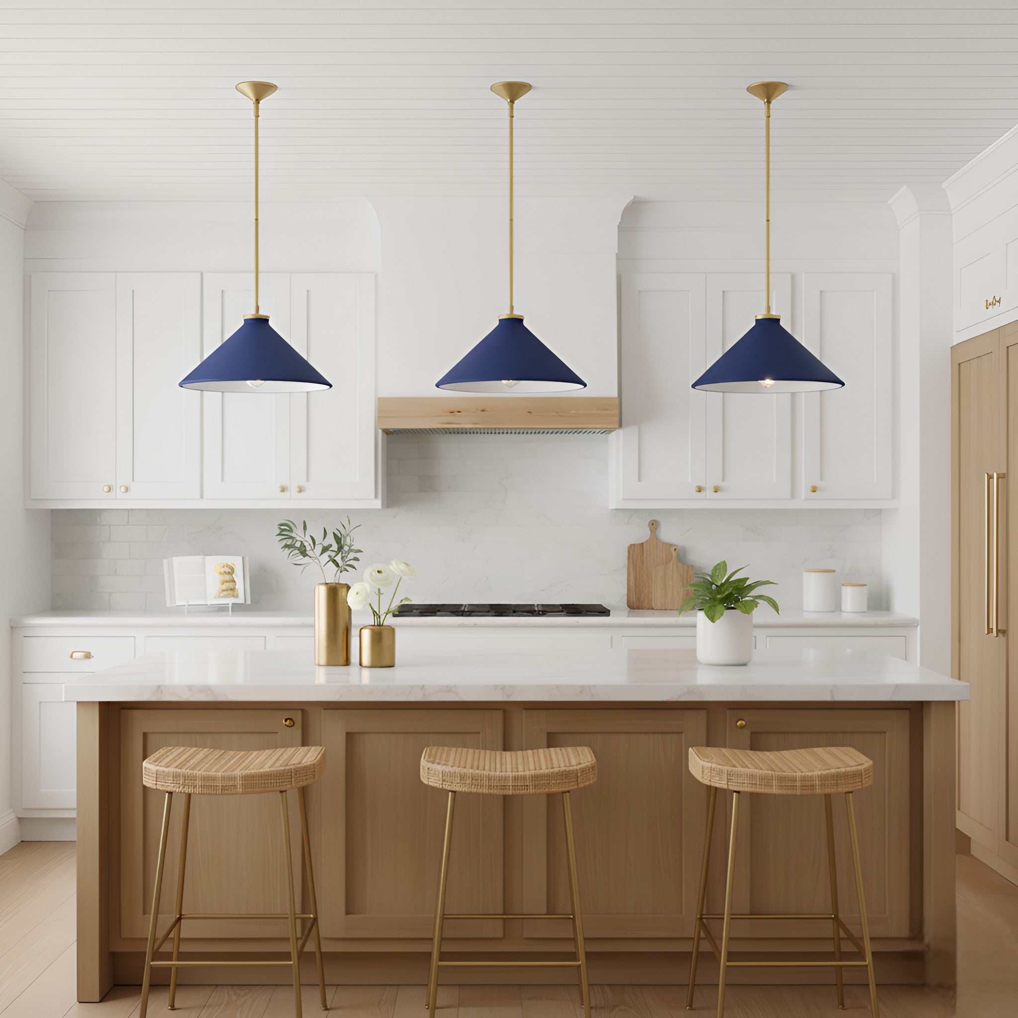 Quoizel - BRADN1814BRG - One Light Pendant - Bradbury - Brushed Gold