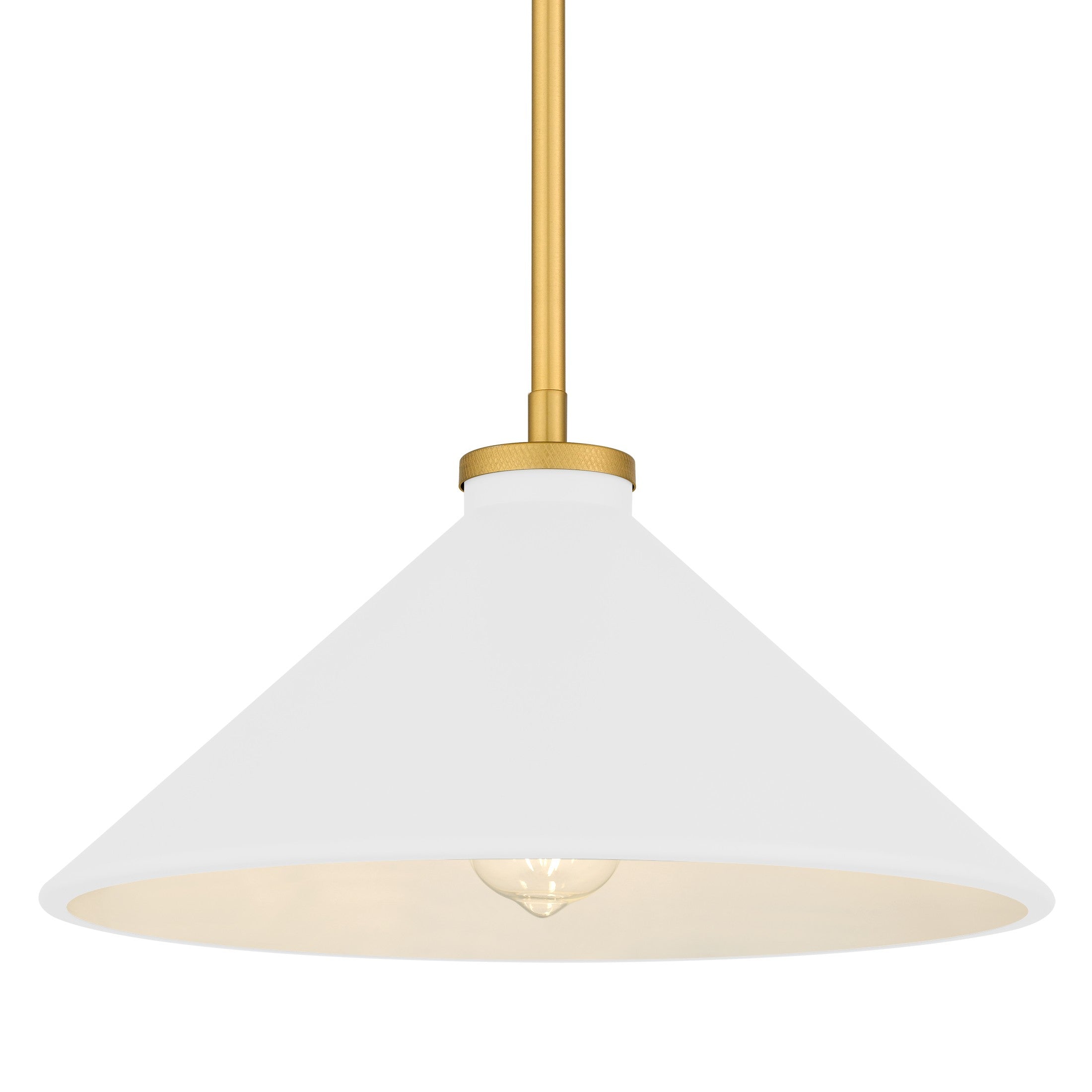 Quoizel - BRADW1814BRG - One Light Pendant - Bradbury - Brushed Gold