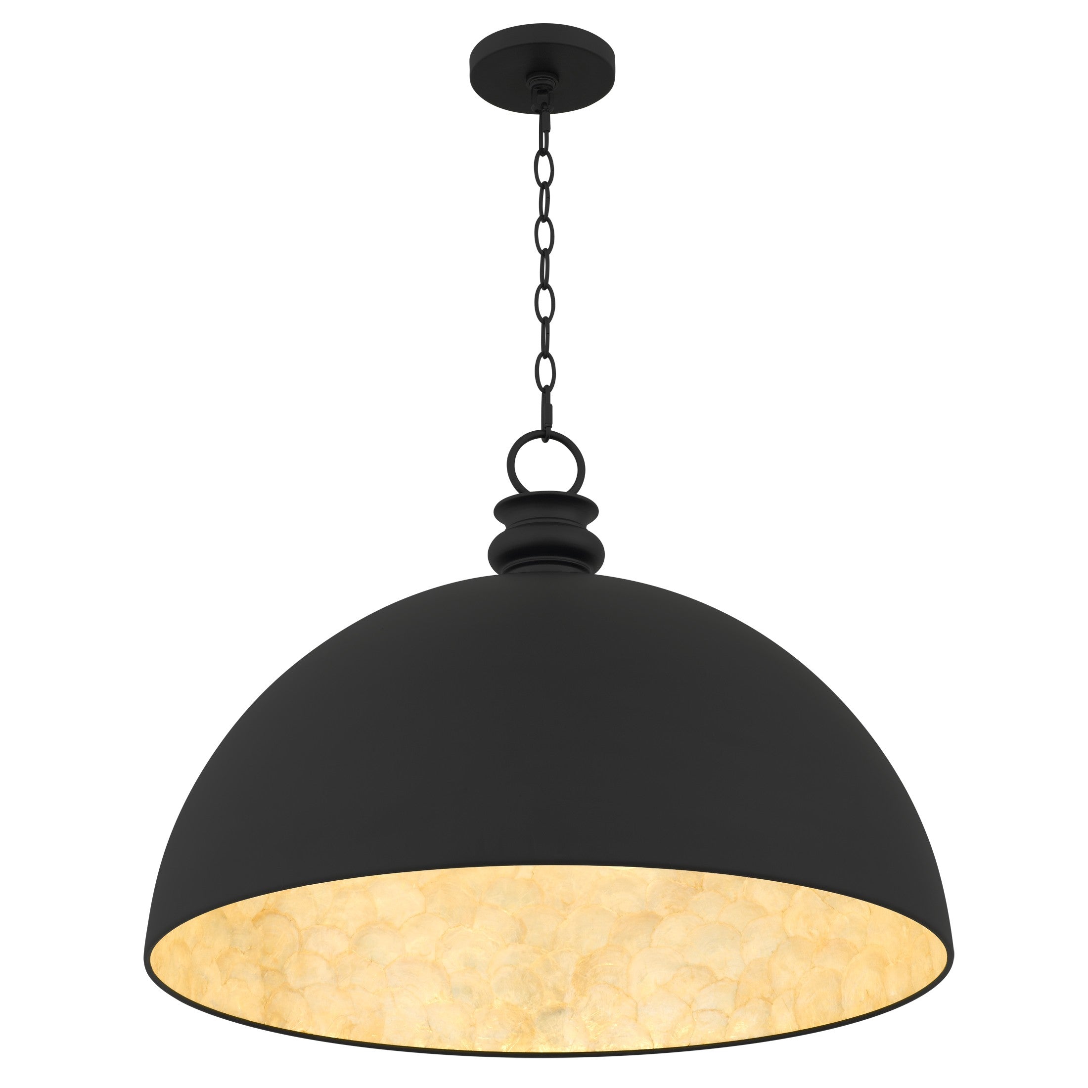 Quoizel - BRAY2826MBK - One Light Pendant - Braylon - Matte Black