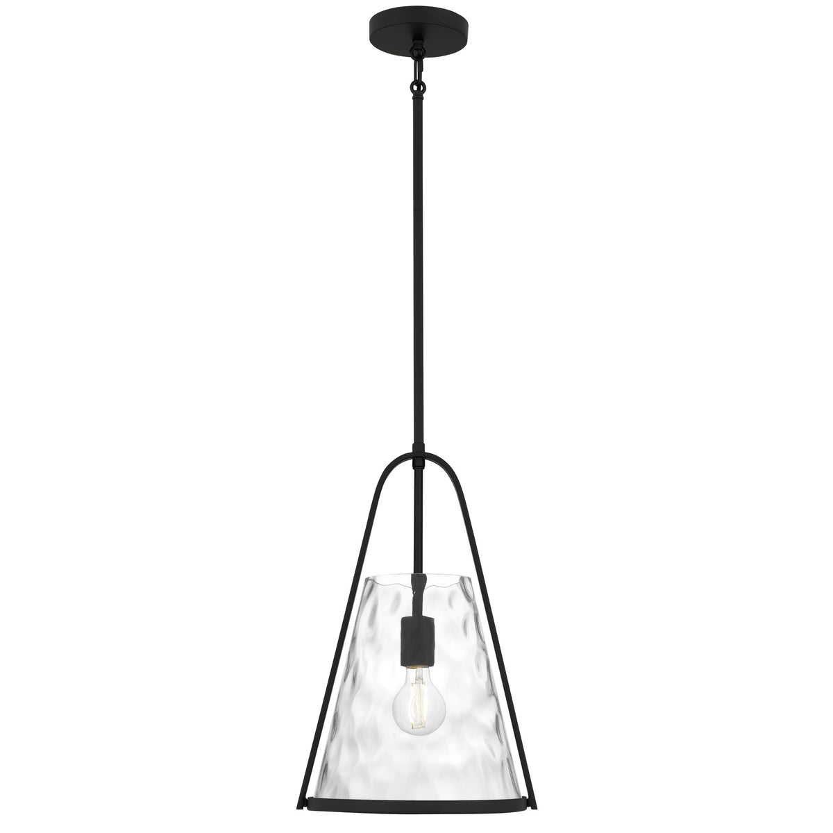 Quoizel - BRIL1511MBK - One Light Mini Pendant - Briley - Matte Black